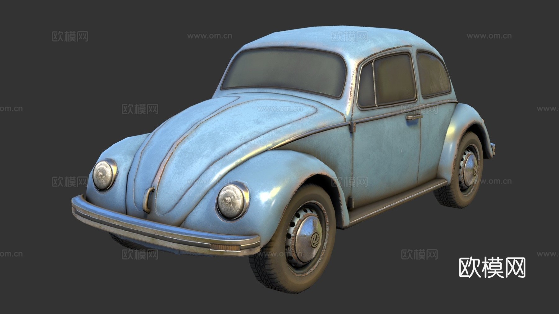 大众甲壳虫su模型