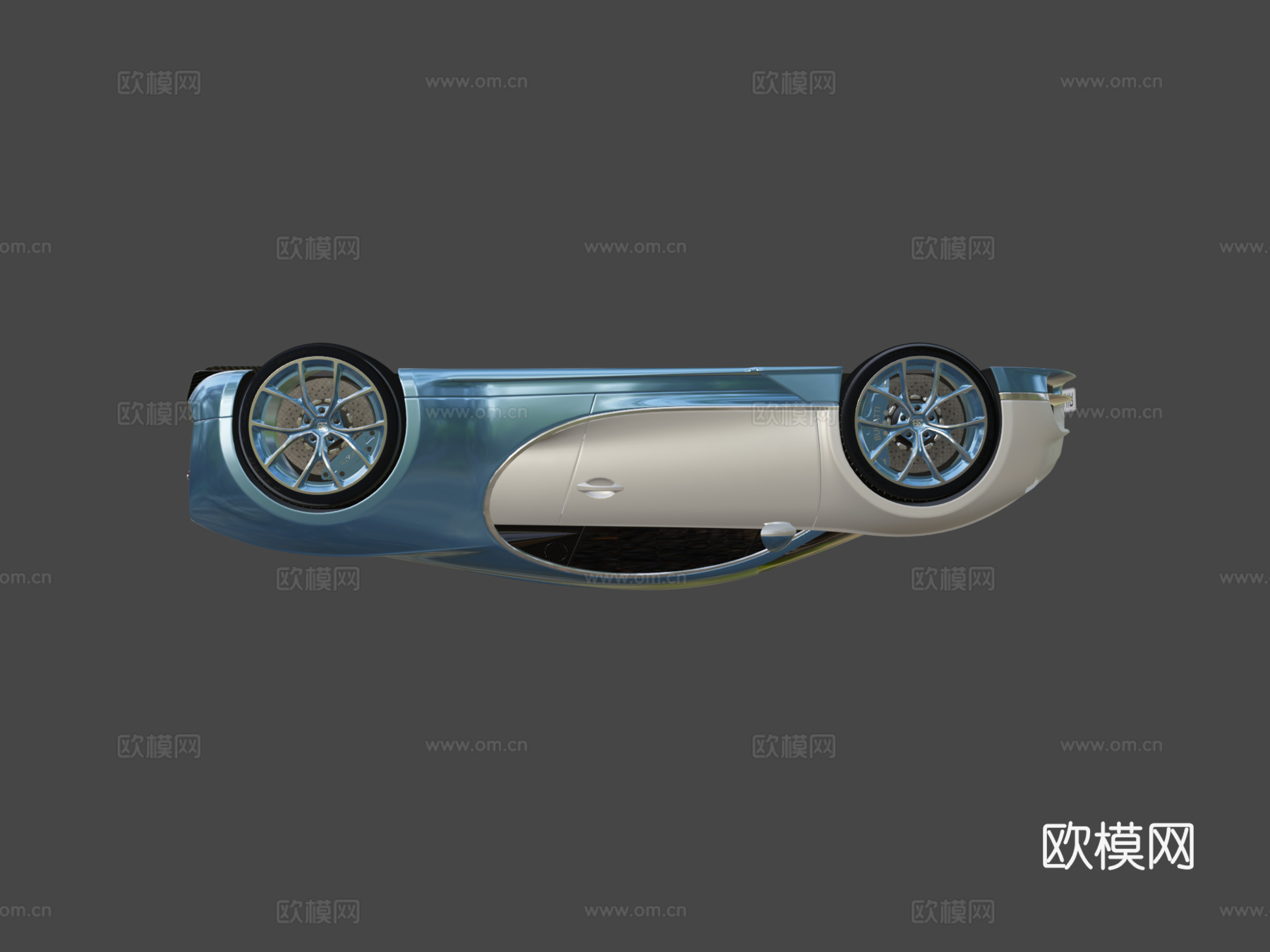 布加迪Chiron 2020款su模型