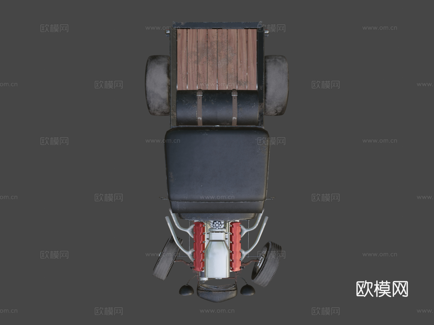 热杆皮卡su模型