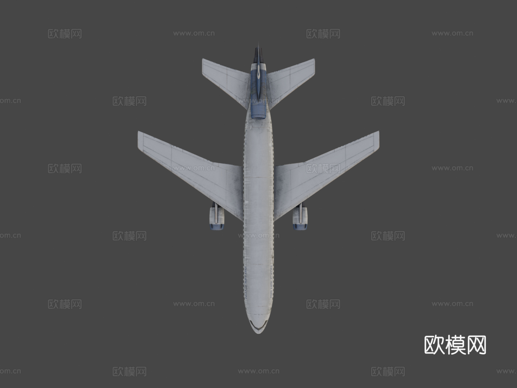 DC-10（废弃客机）su模型