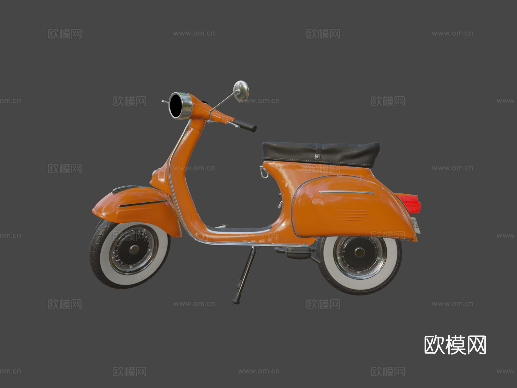 韦士柏125 GTRsu模型