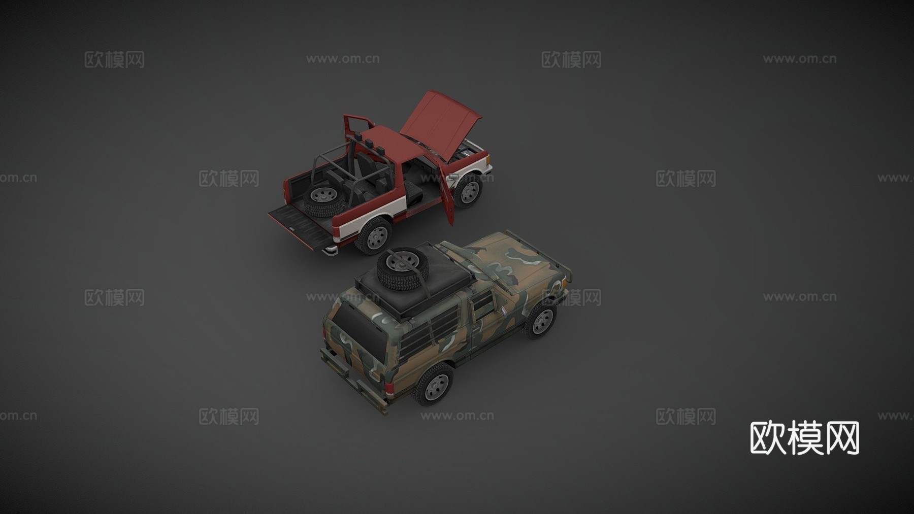 年福特野马su模型