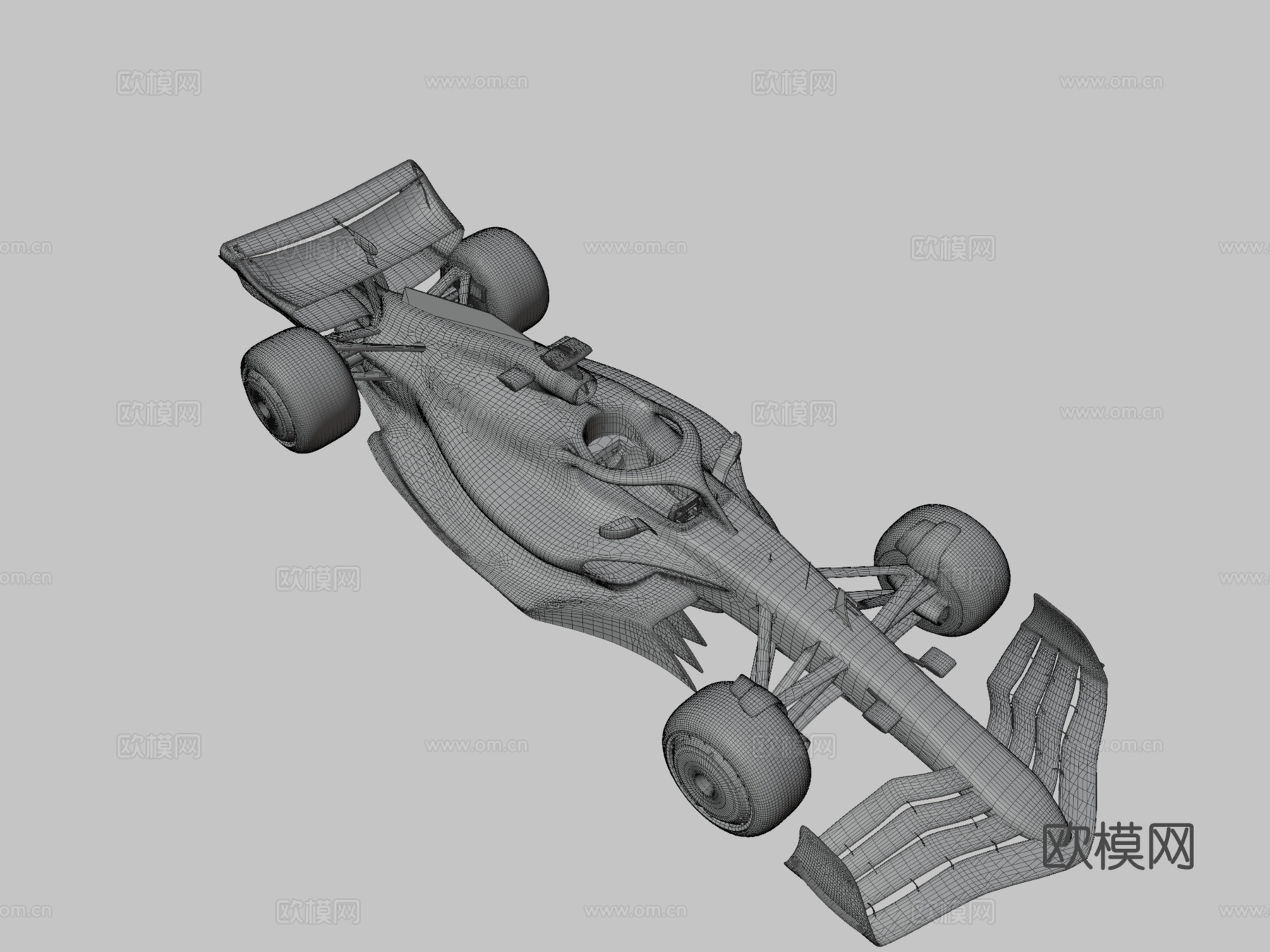 海湾迈凯伦F1 2022汽车su模型