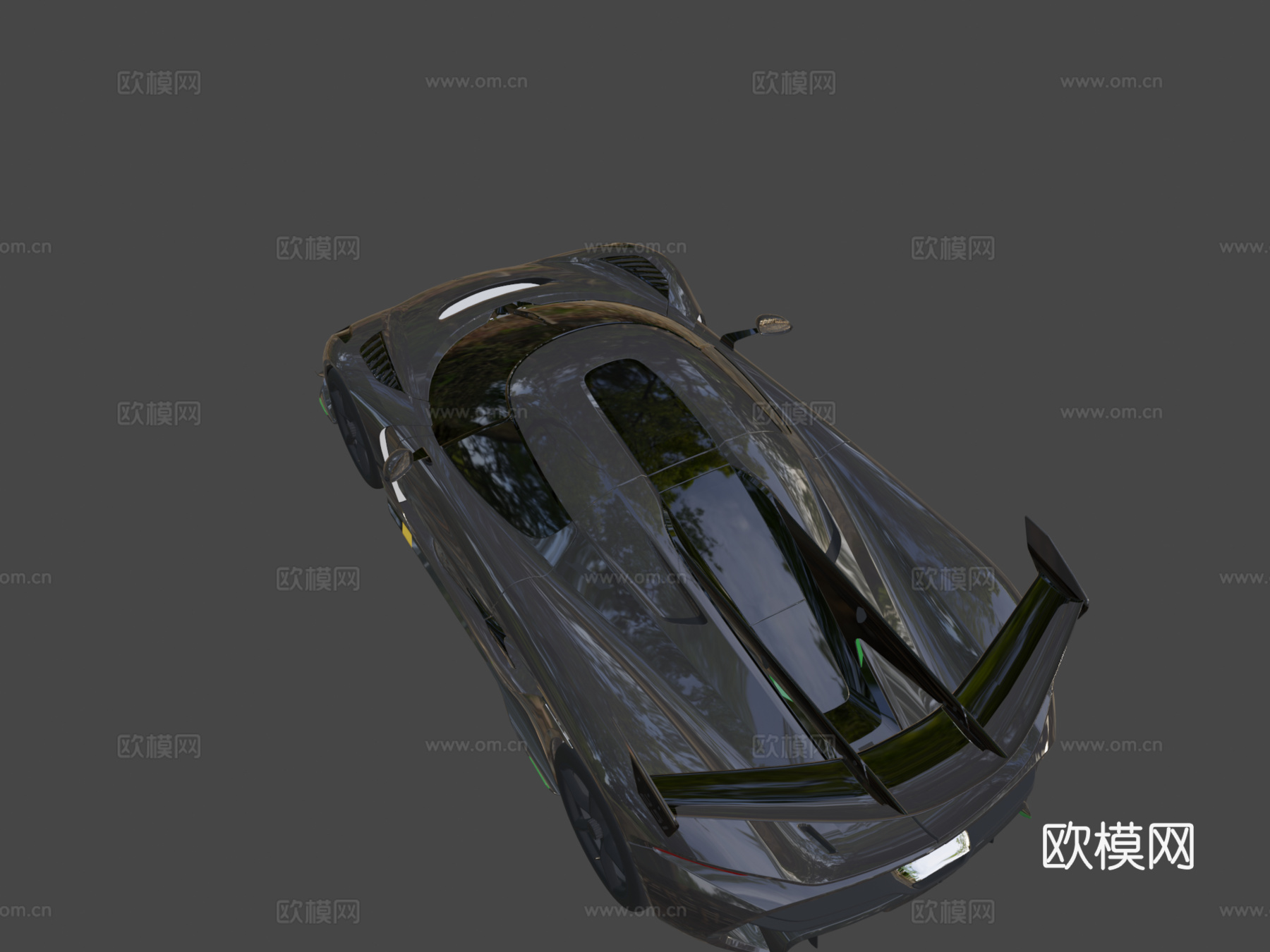 科尼赛克 Jesko 黑色 2020su模型