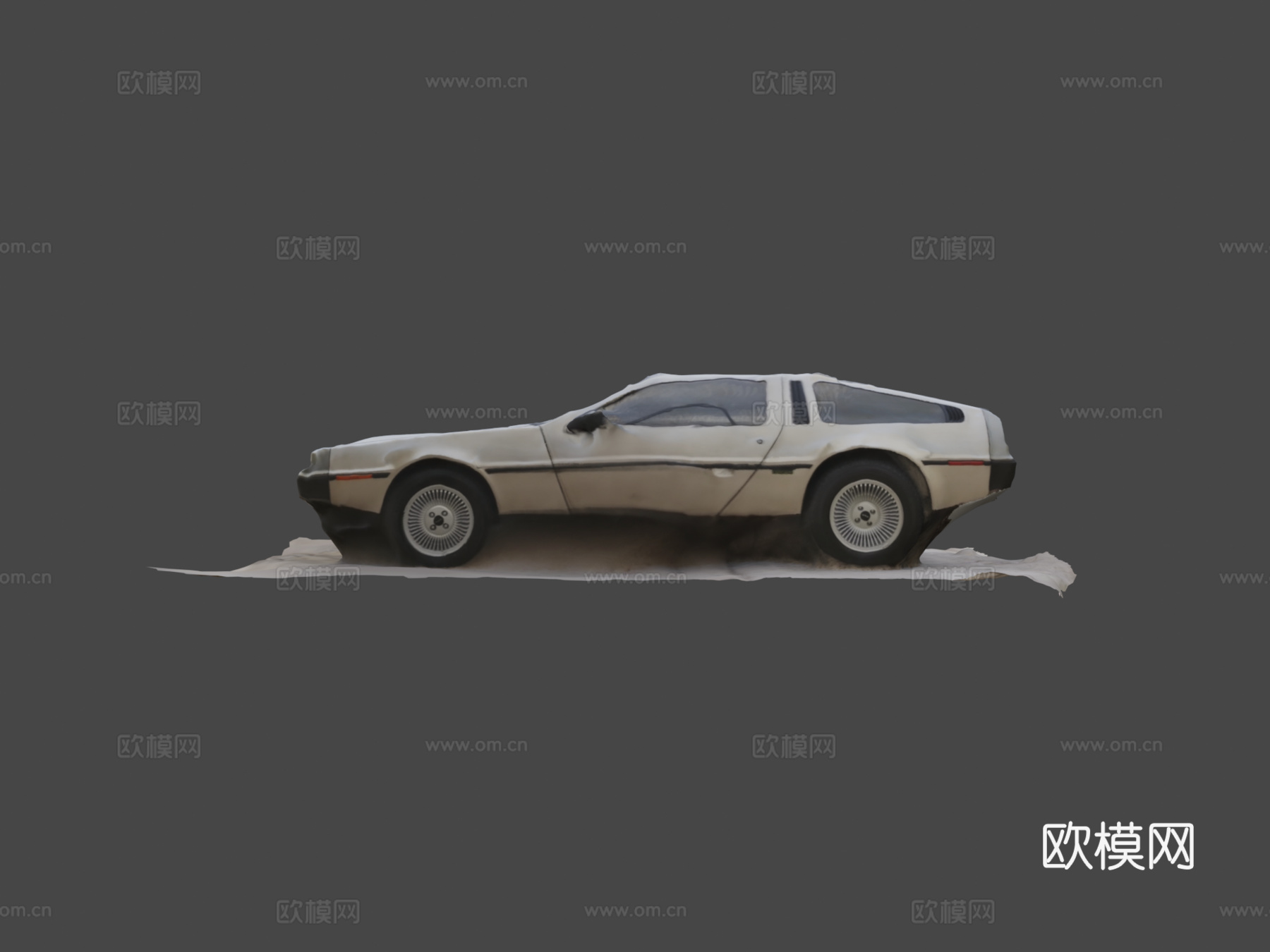 德罗宁DMC-12su模型