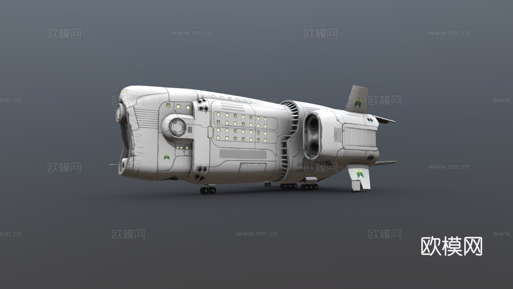马拉巴尔中型运输机su模型
