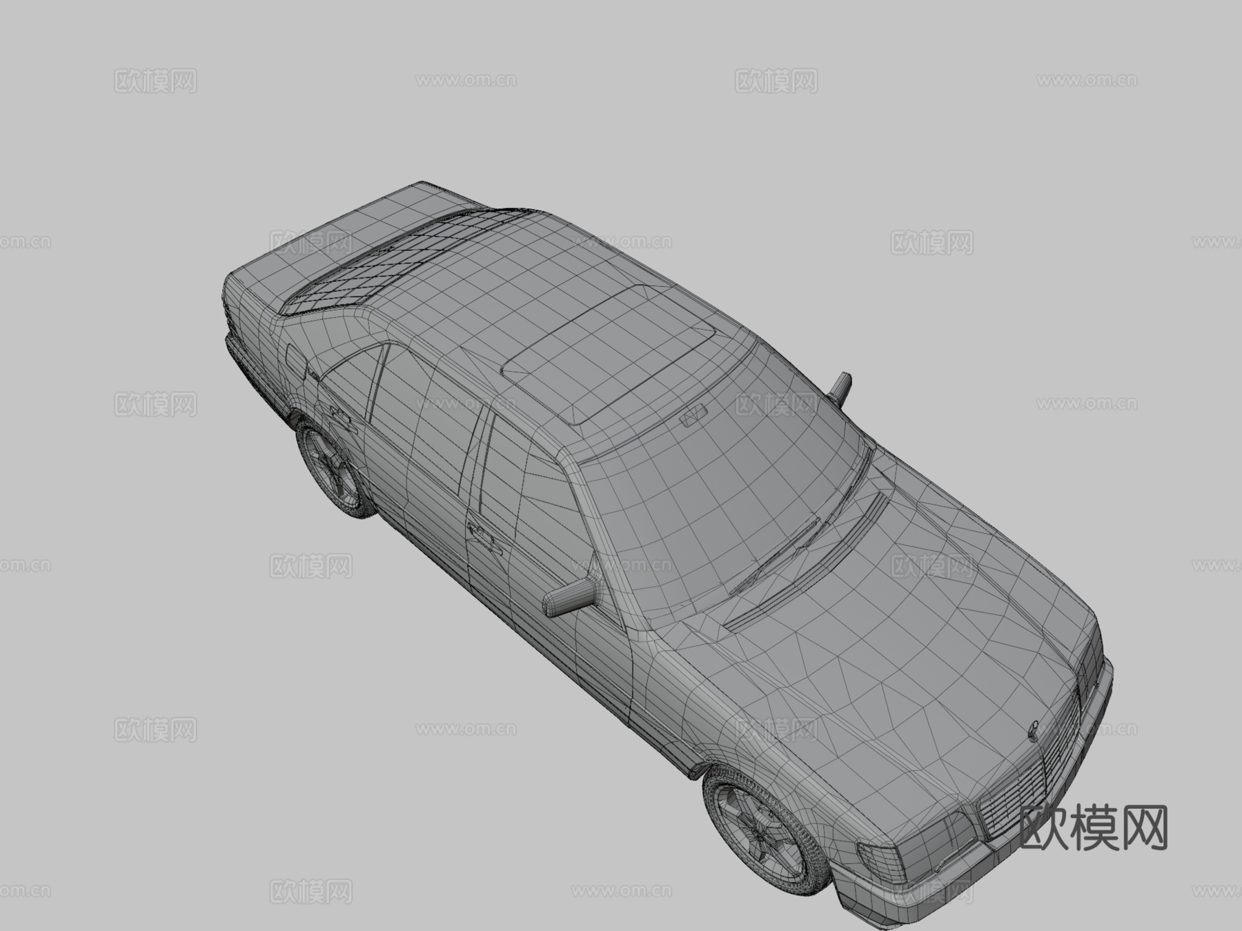 梅赛德斯-奔驰S级W140su模型