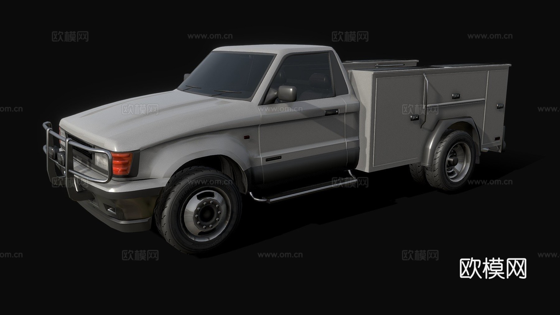 Lightbody '90 MD实用车-低多边形模型su模型