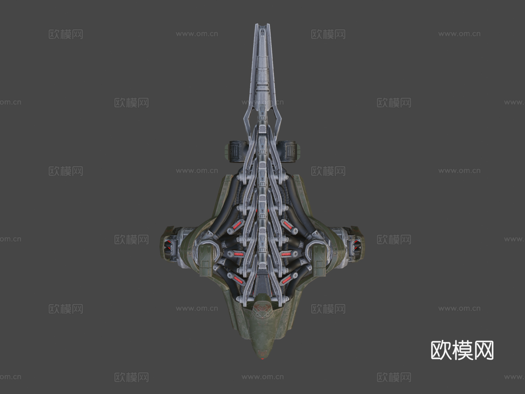 赛博无人机su模型