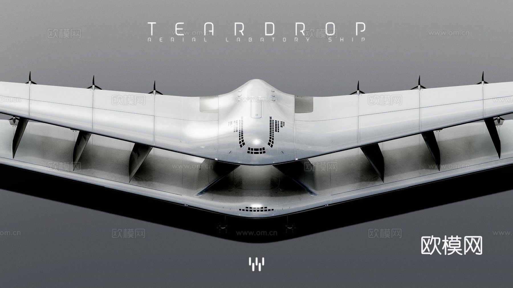 泪滴系外行星飞机su模型