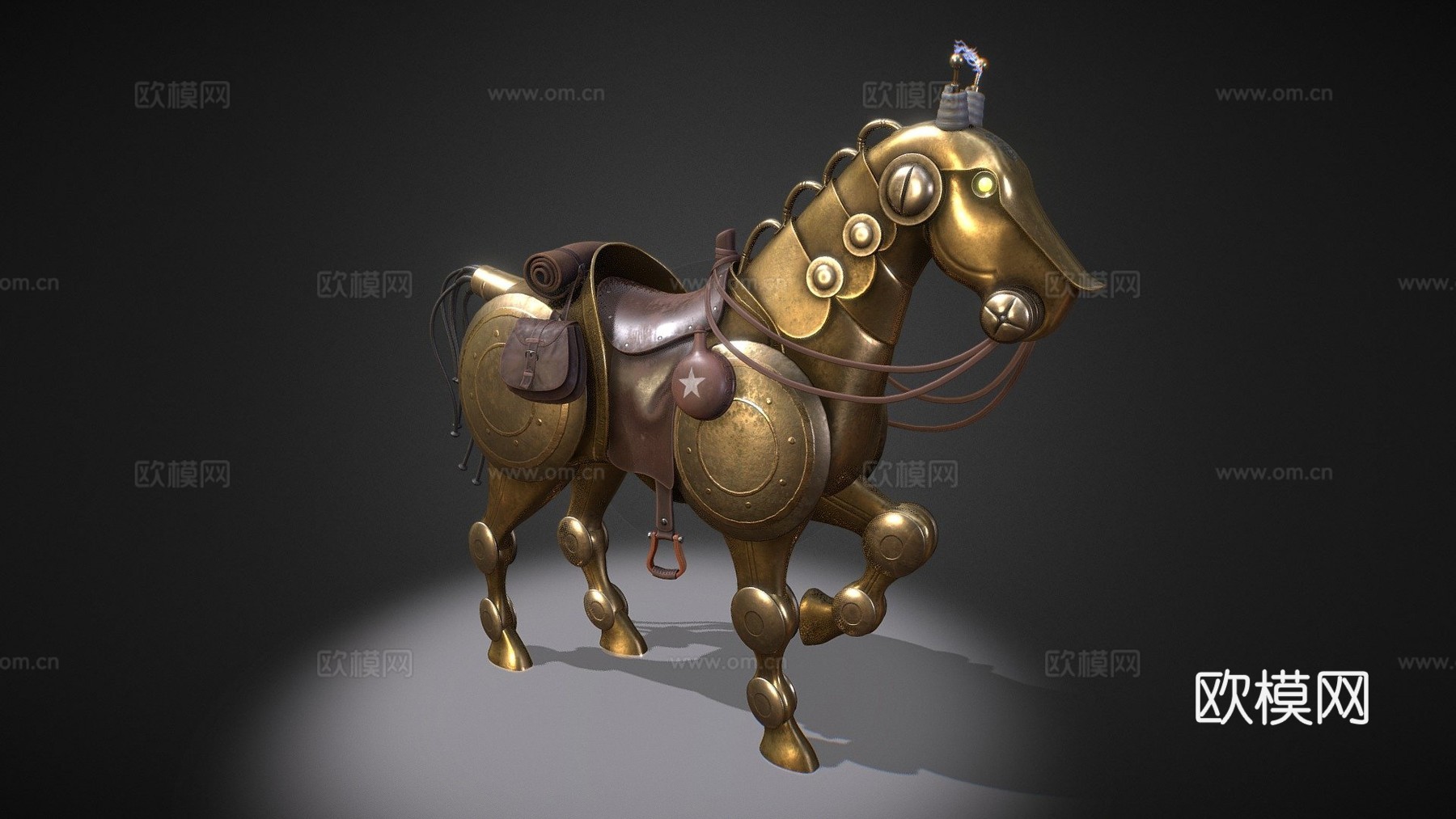 阿伦平克顿电动马su模型