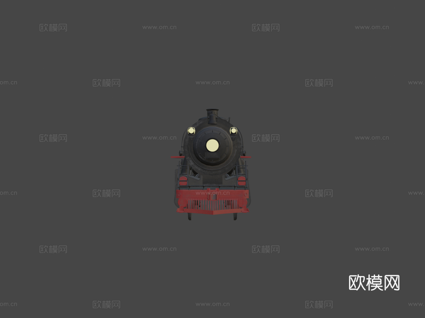 蒸汽火车su模型