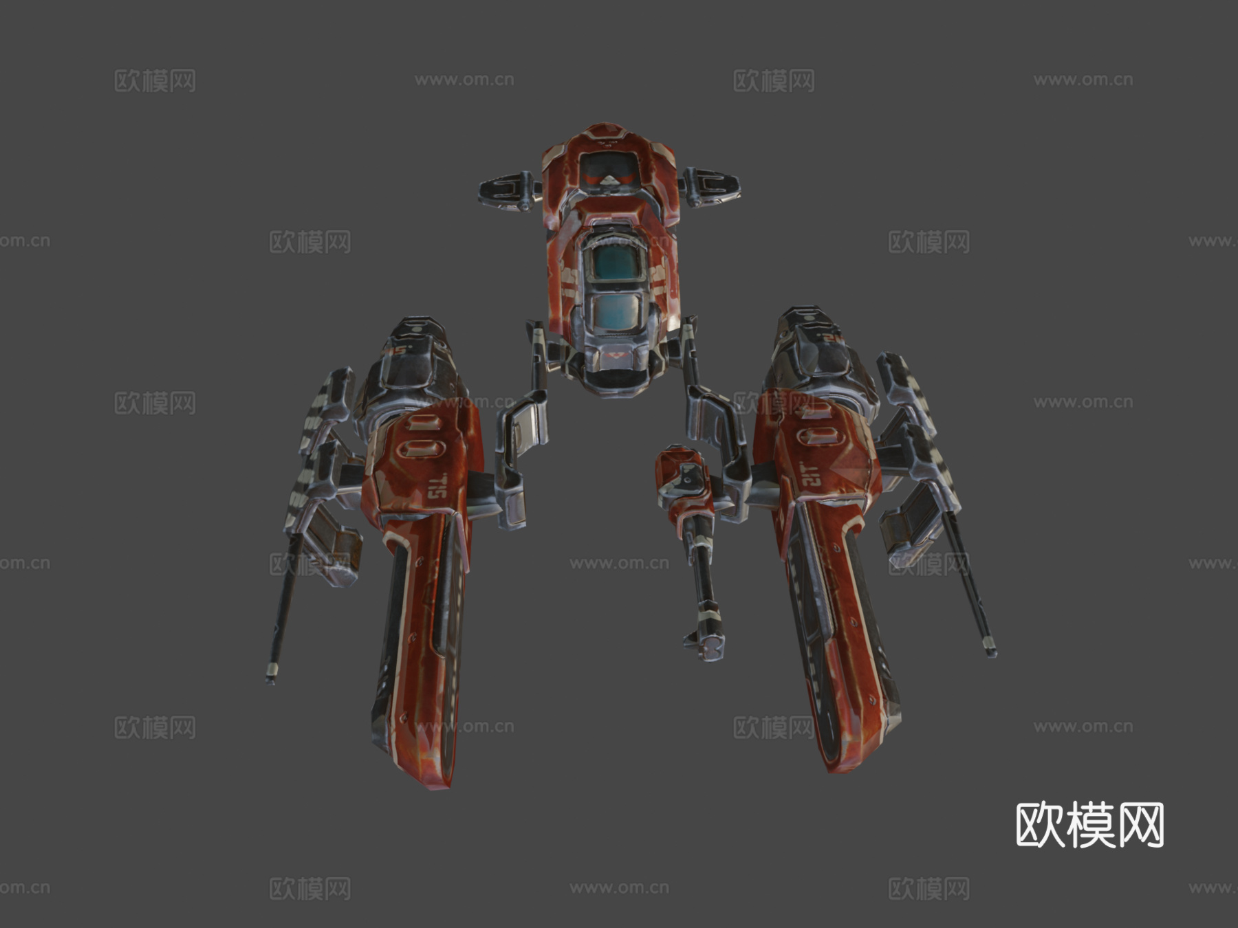 太空船建造器su模型