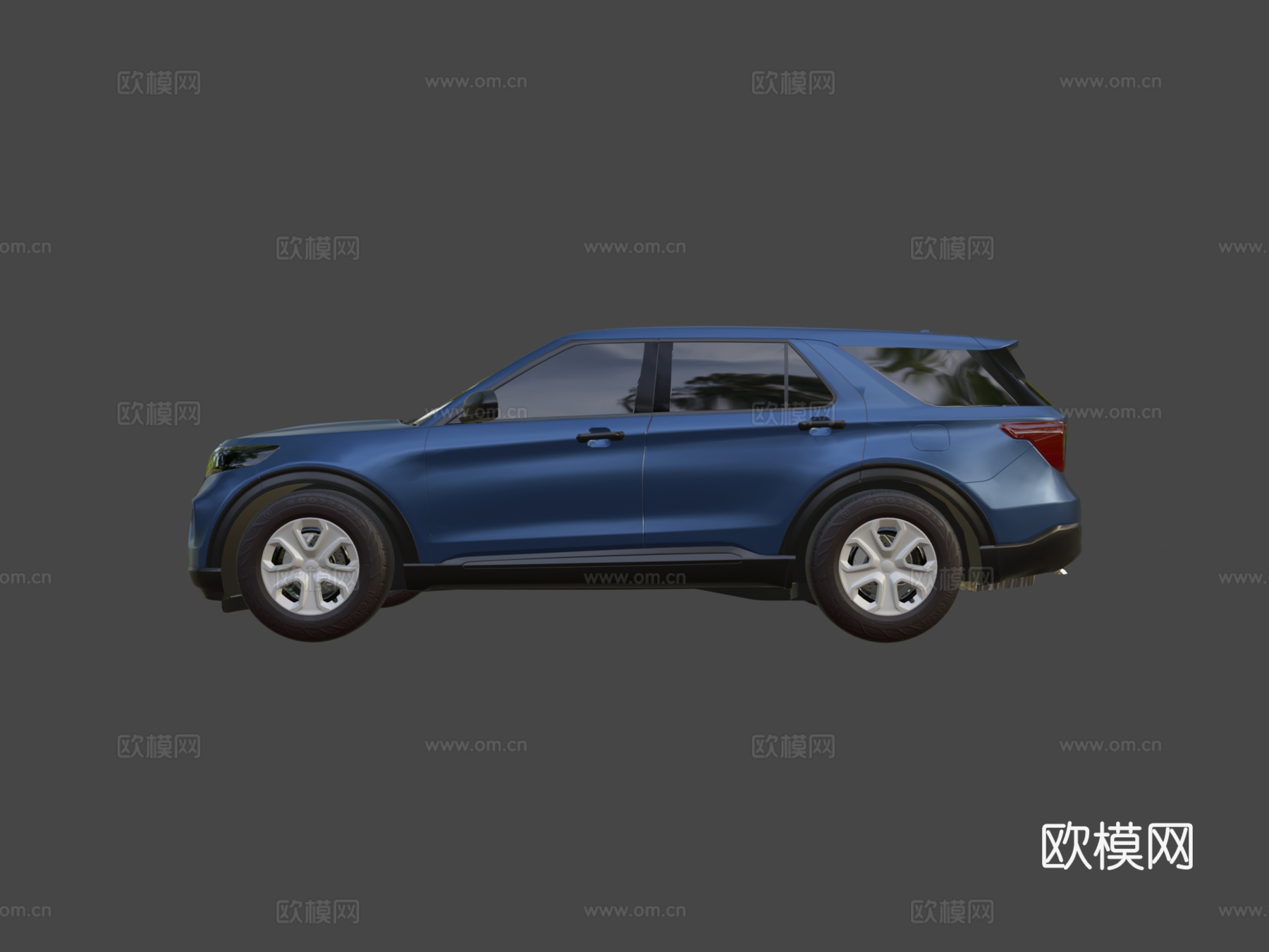 无标识福特探险者su模型