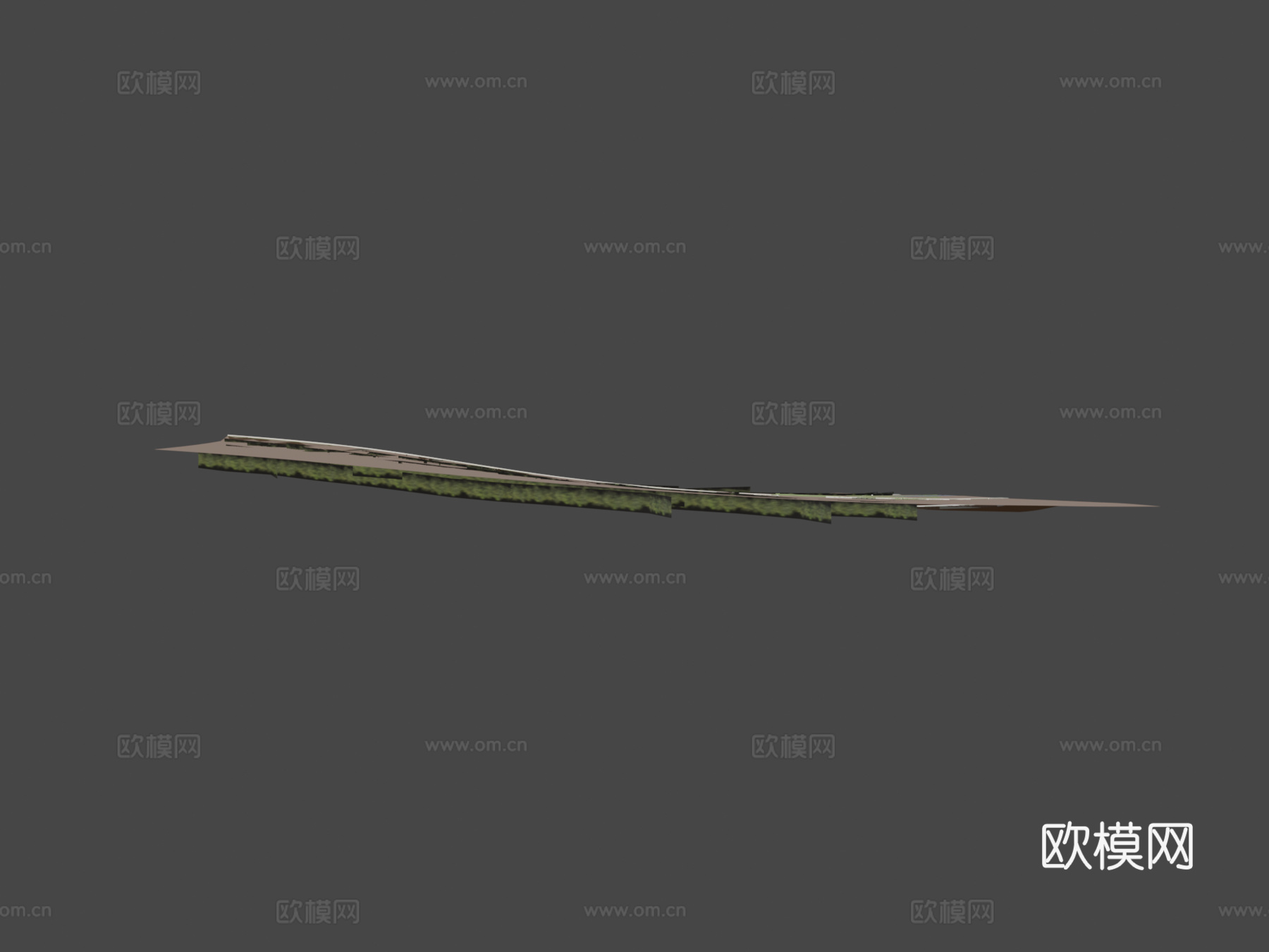 日产尼桑GT3赛道奔跑版su模型