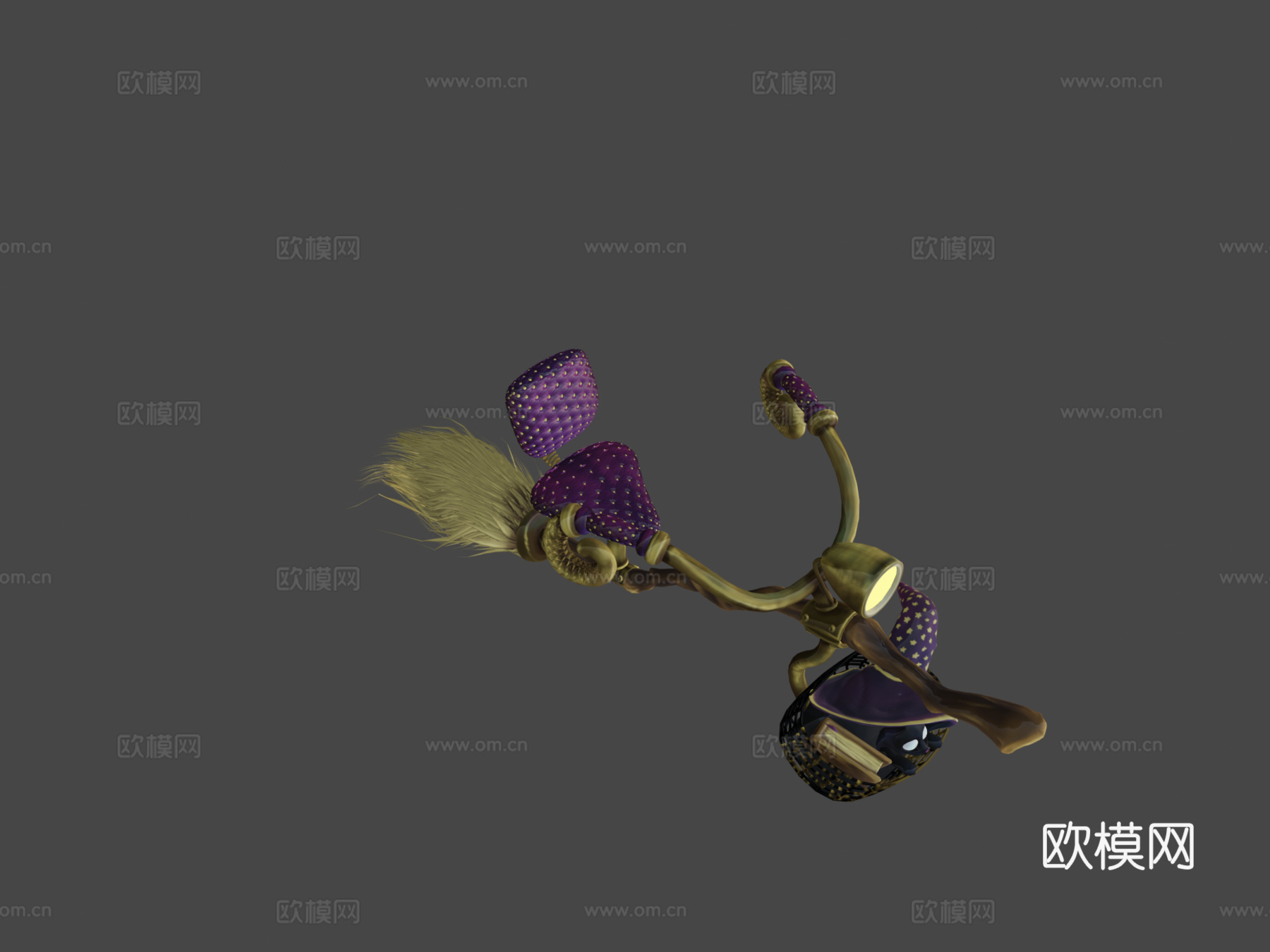 旅行者的扫帚su模型