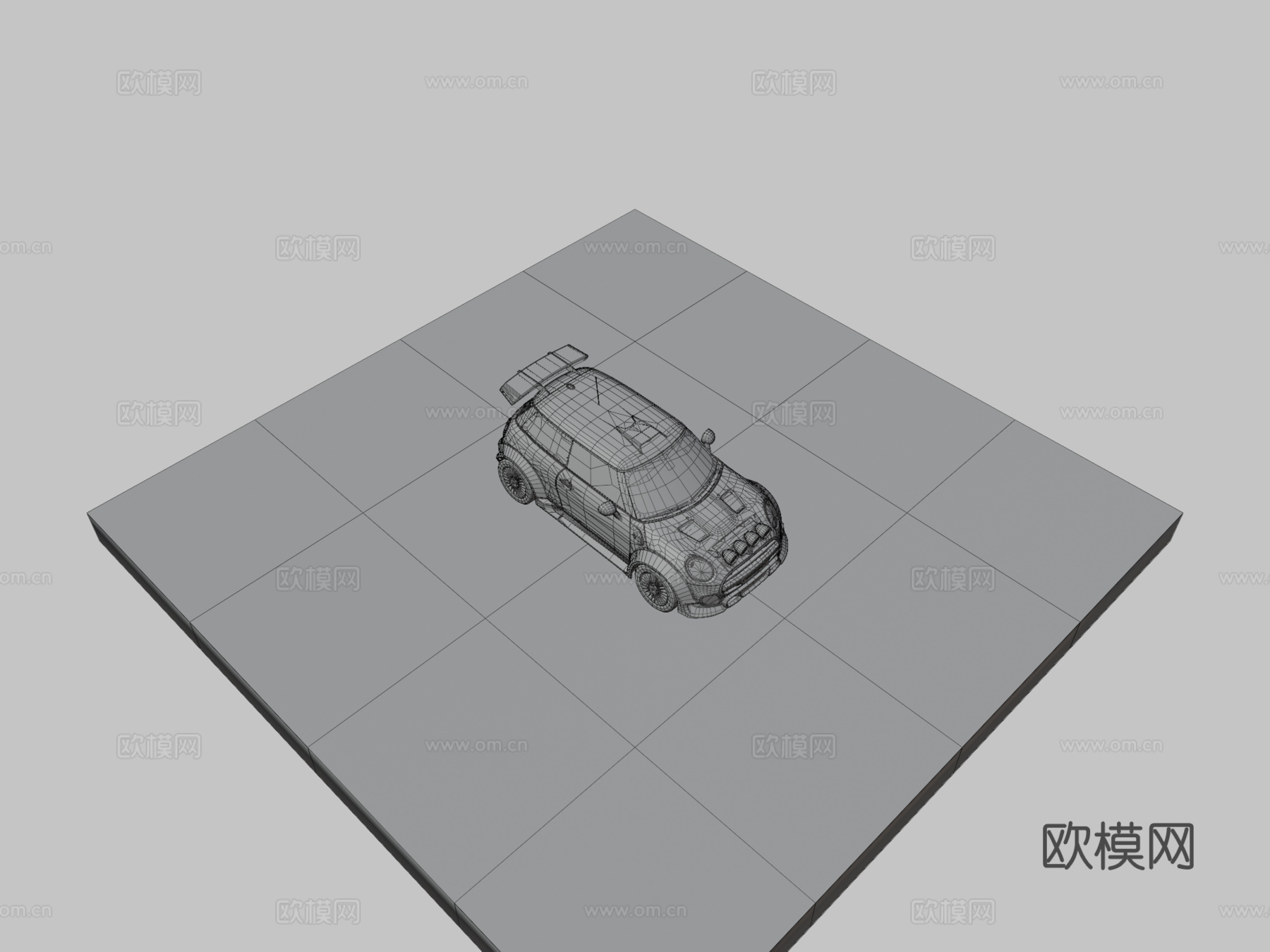 迷你约翰·库珀作品版su模型