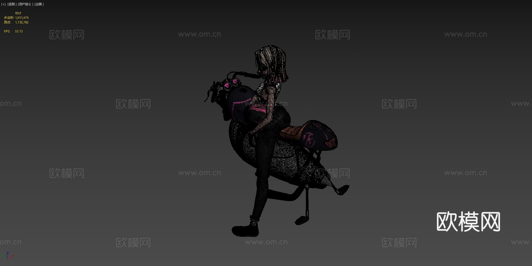 阿布里尔-女性角色su模型