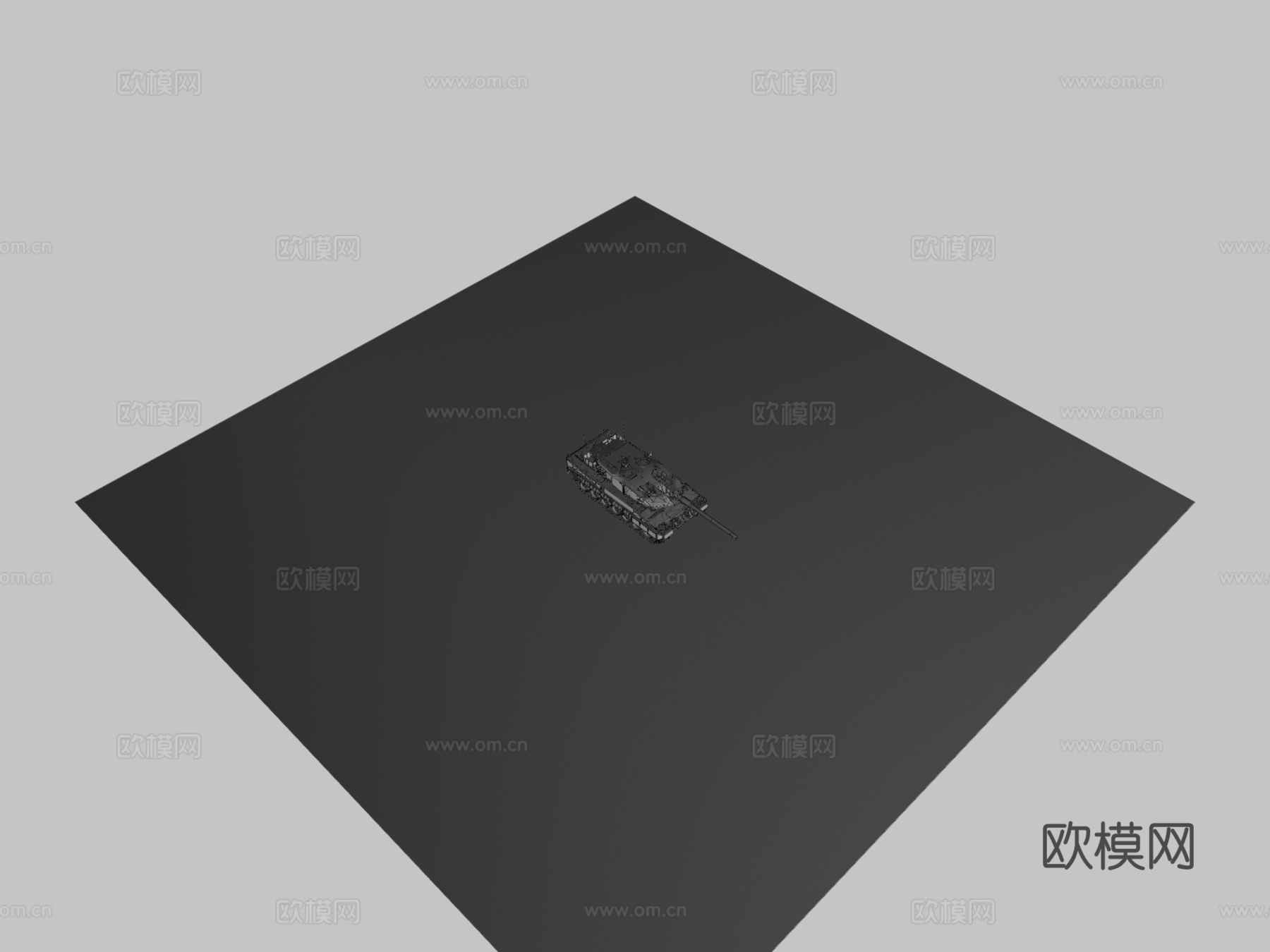 豹式2A6型德国主战坦克su模型