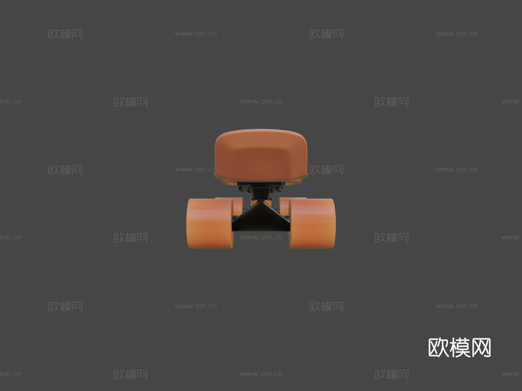 巡游滑板su模型