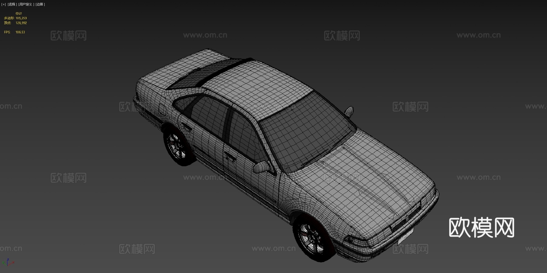 日产Cefiro A31型su模型