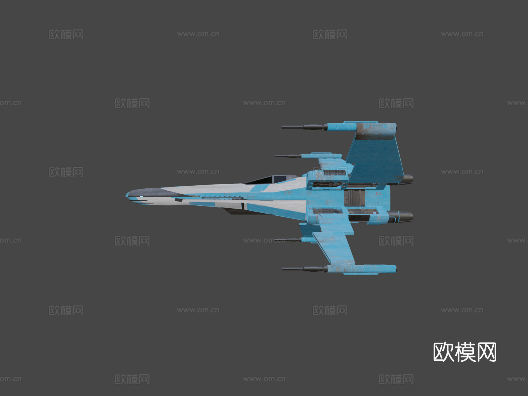 T-85 X翼战机su模型