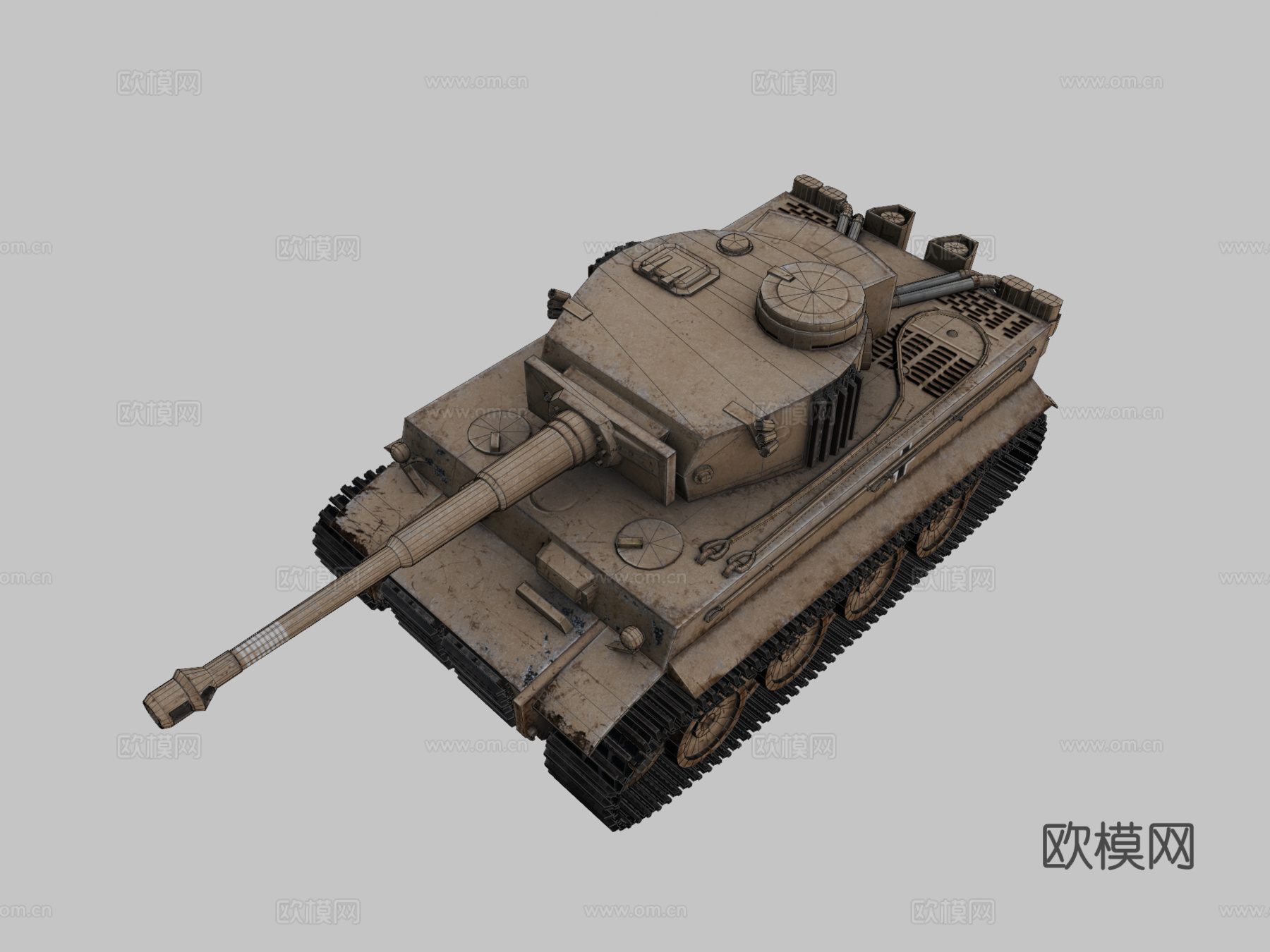 虎式坦克su模型