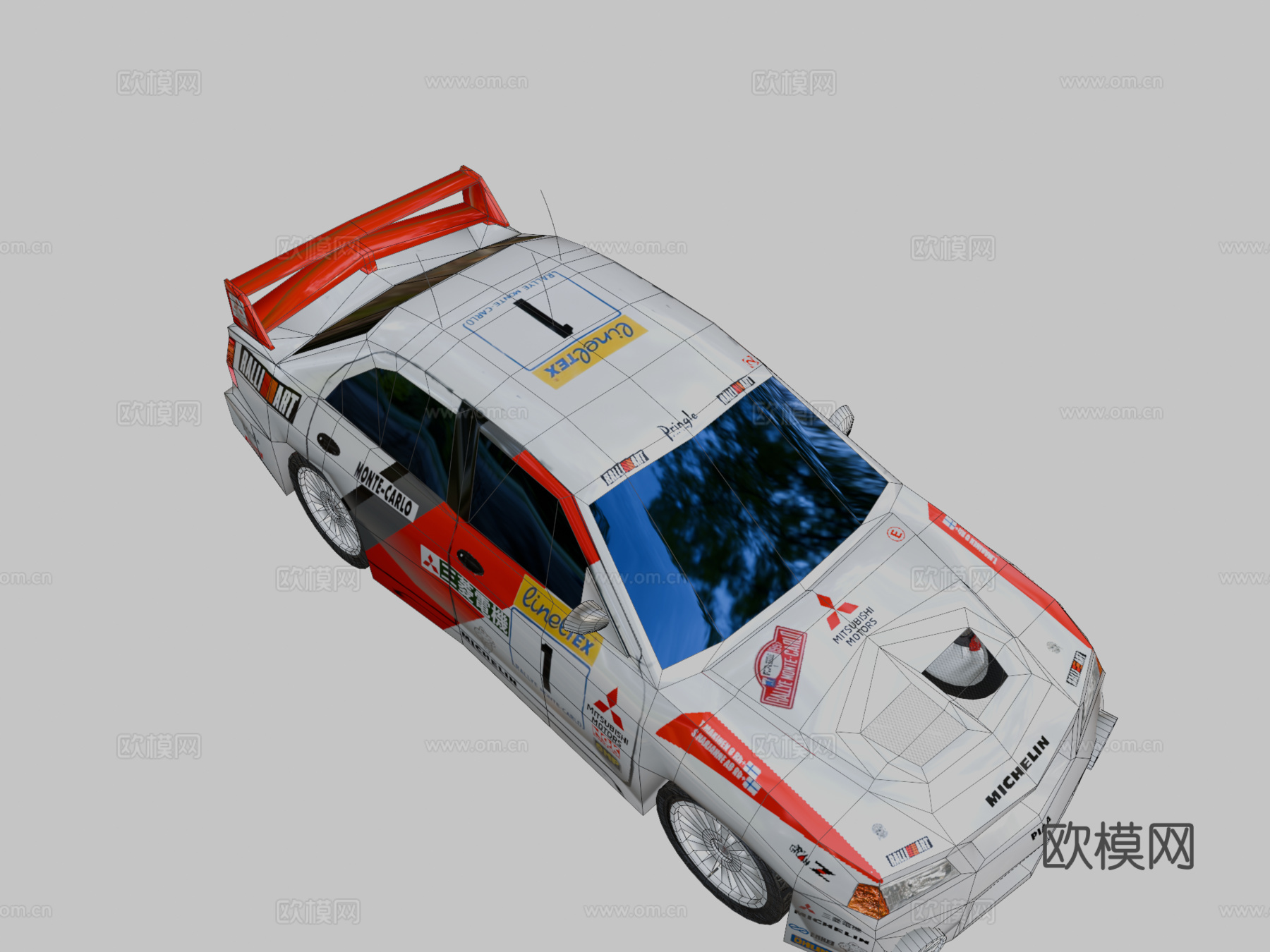 拉力赛车Evo版su模型