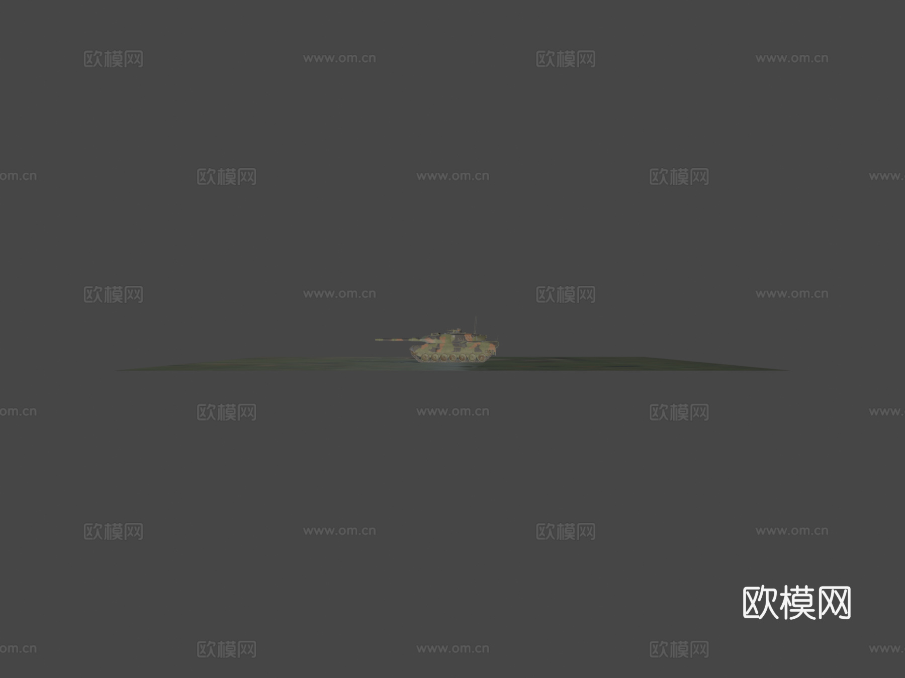 豹式2A6型德国主战坦克su模型