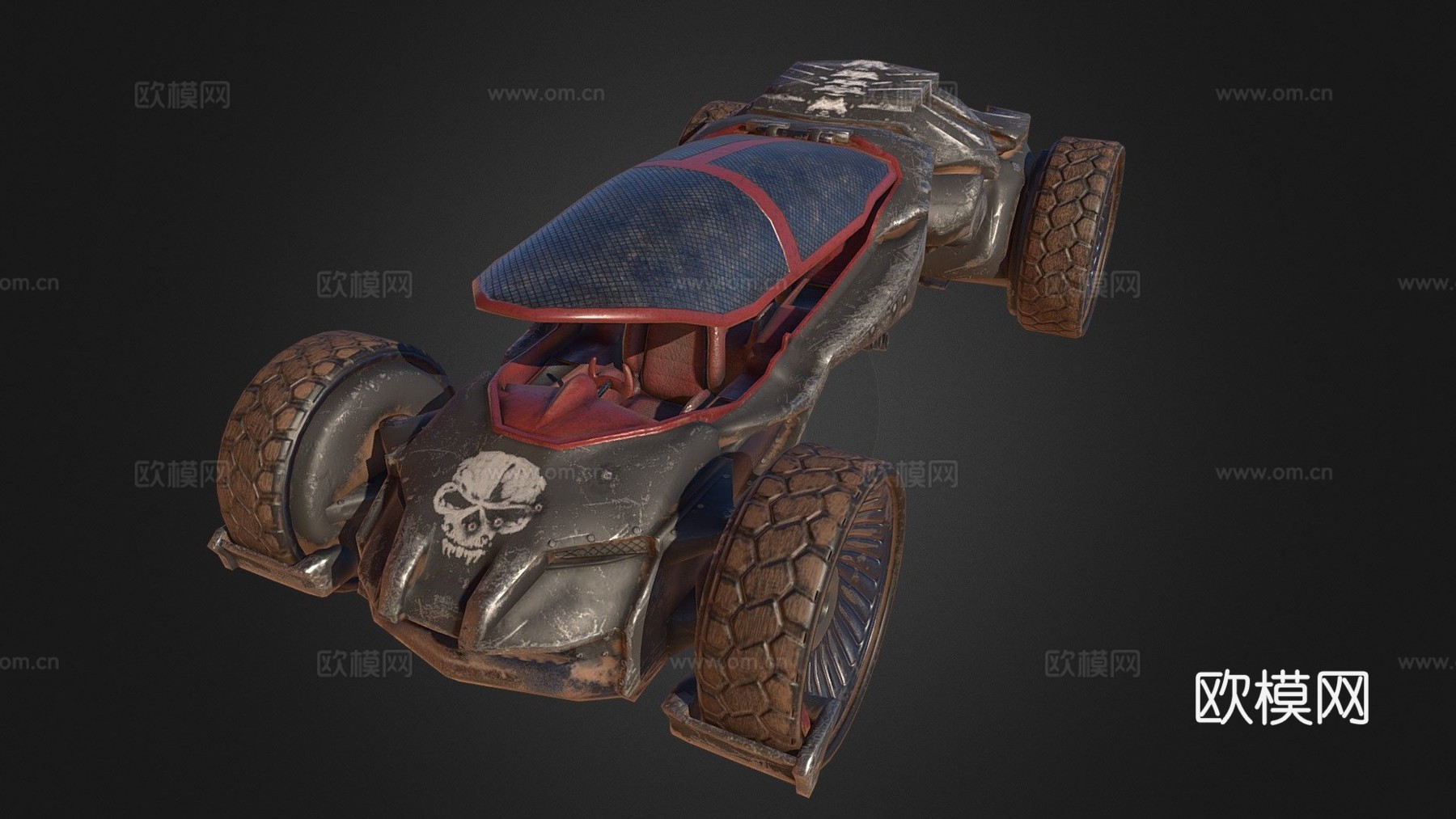 Substance未来主义后启示录汽车su模型