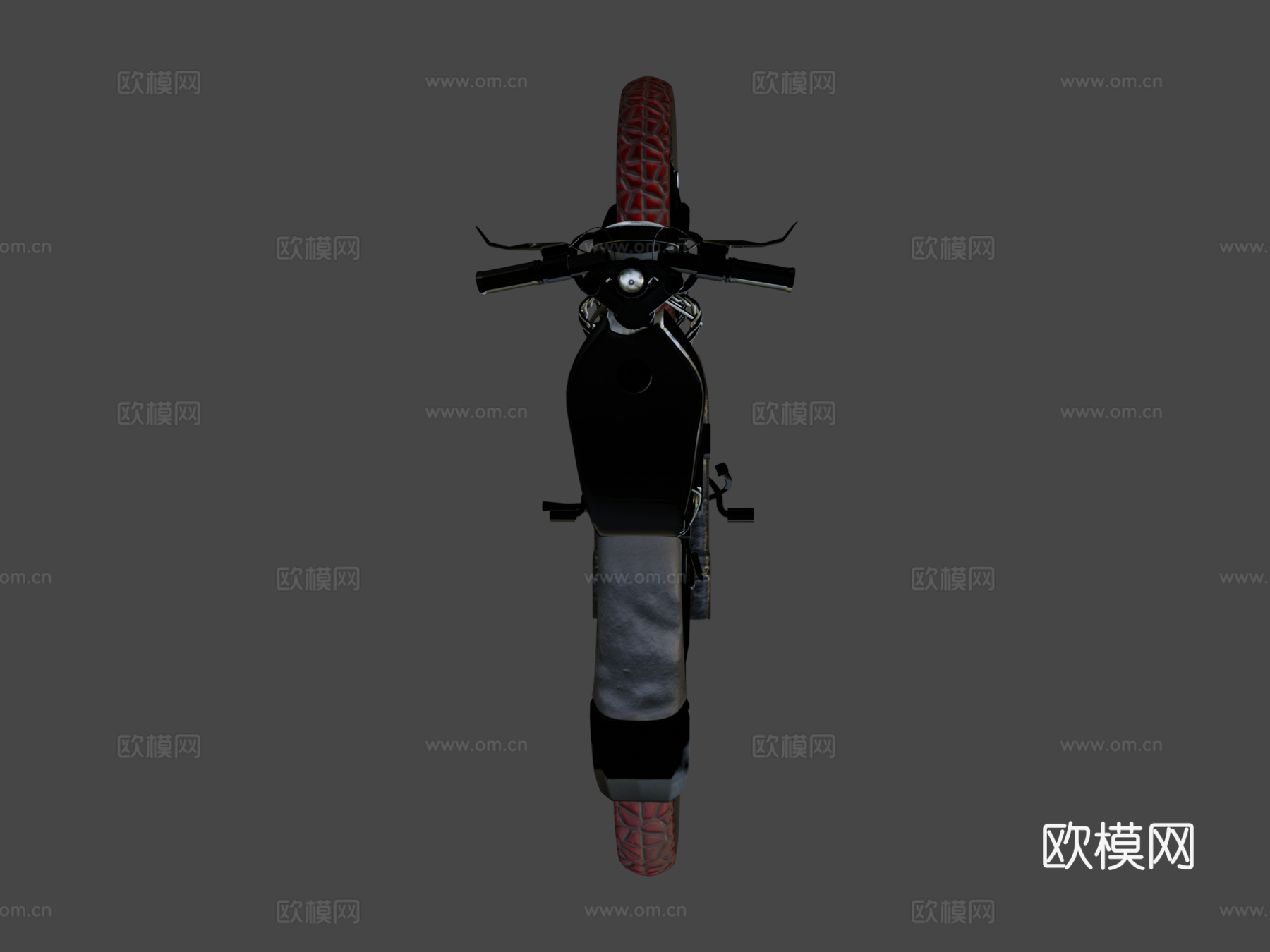 咖啡骑士摩托车su模型