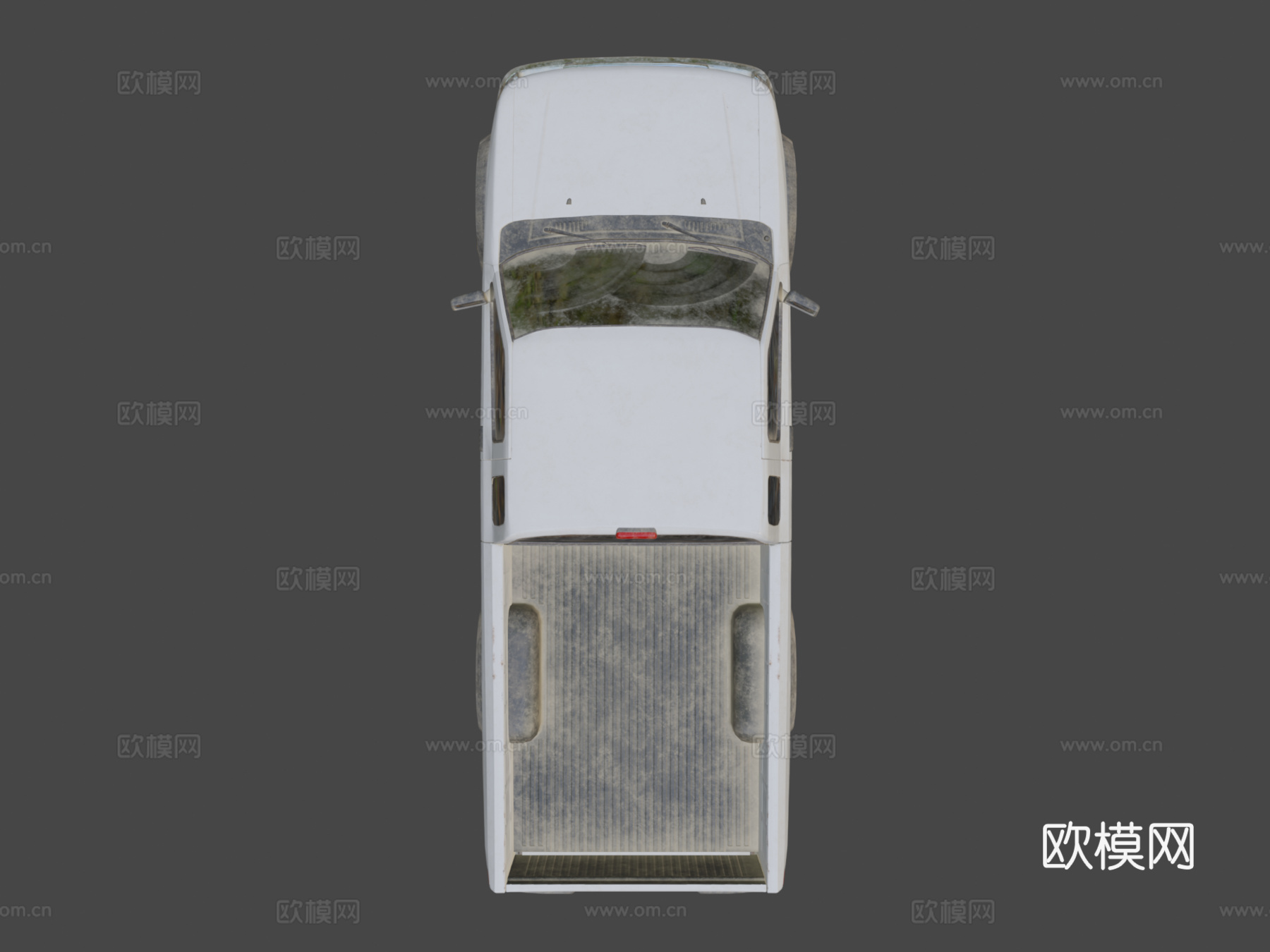 日产四驱车su模型