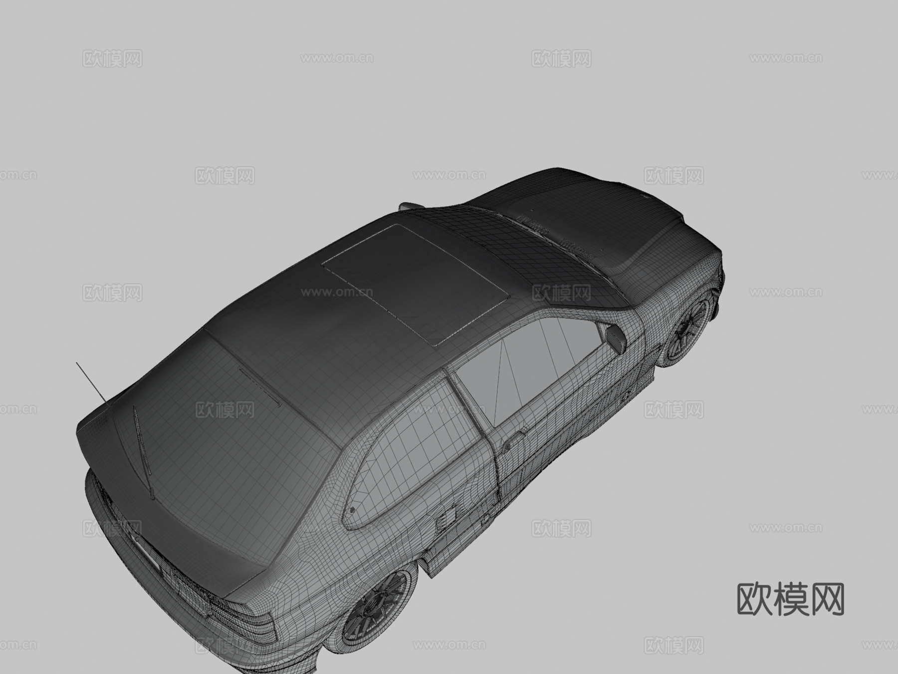 宝马E36 318tisu模型