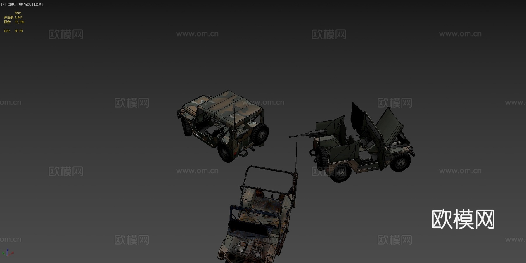 '74 AM通用M151A2 MUTTsu模型