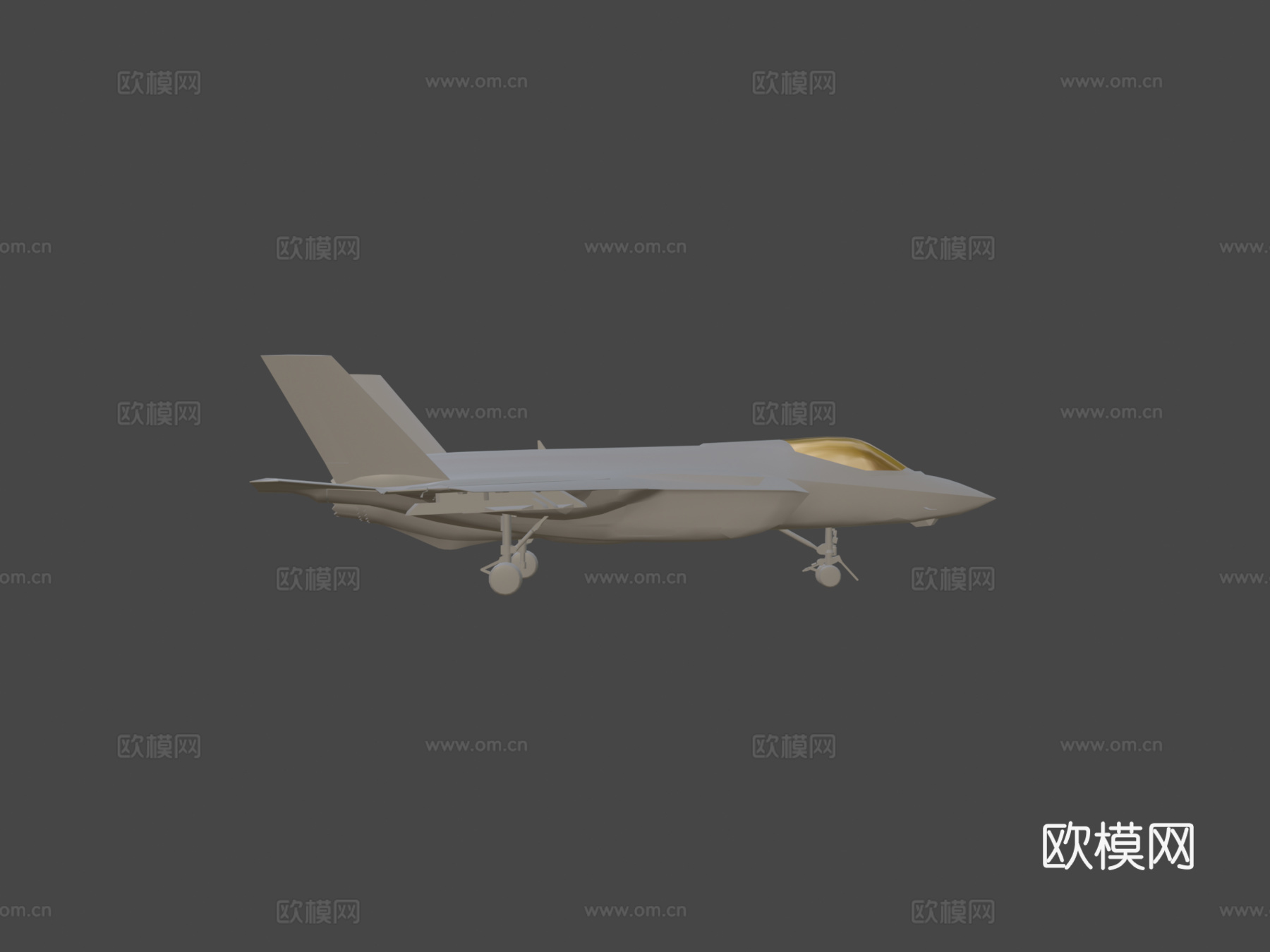 F-35闪电喷气战斗机su模型