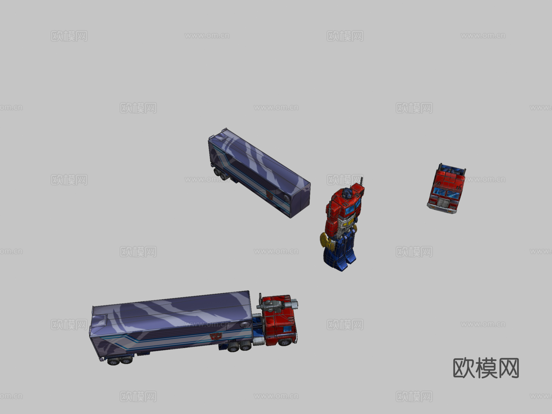 擎天柱-变形金刚毁灭su模型