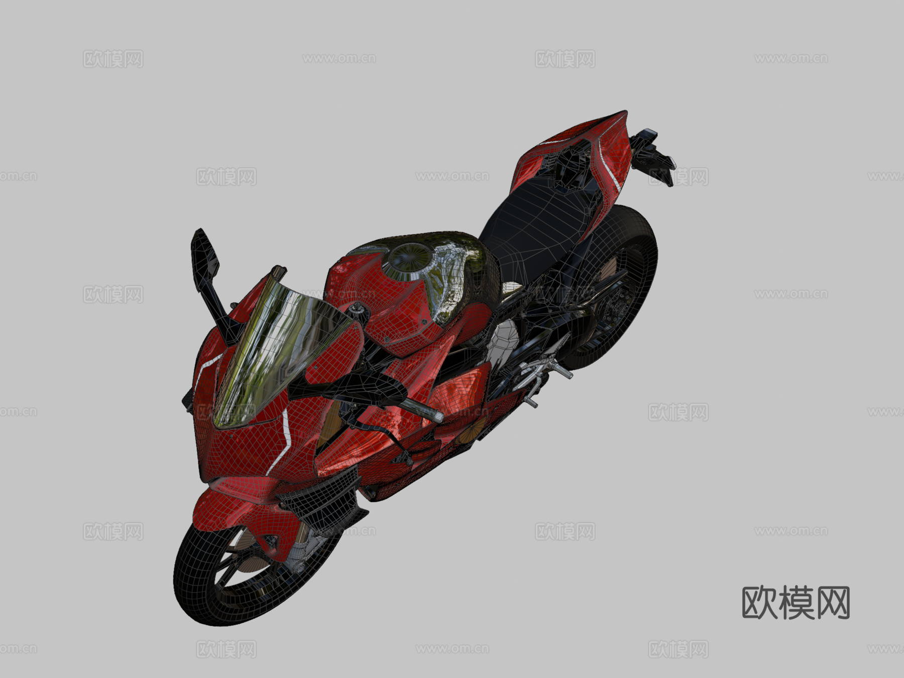 杜卡迪v4rsu模型