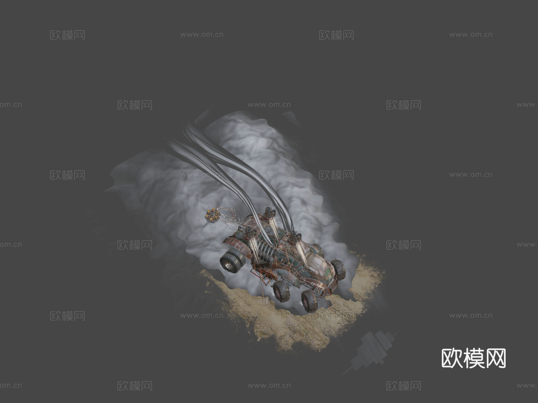 创世战车 — 幽灵猎人su模型