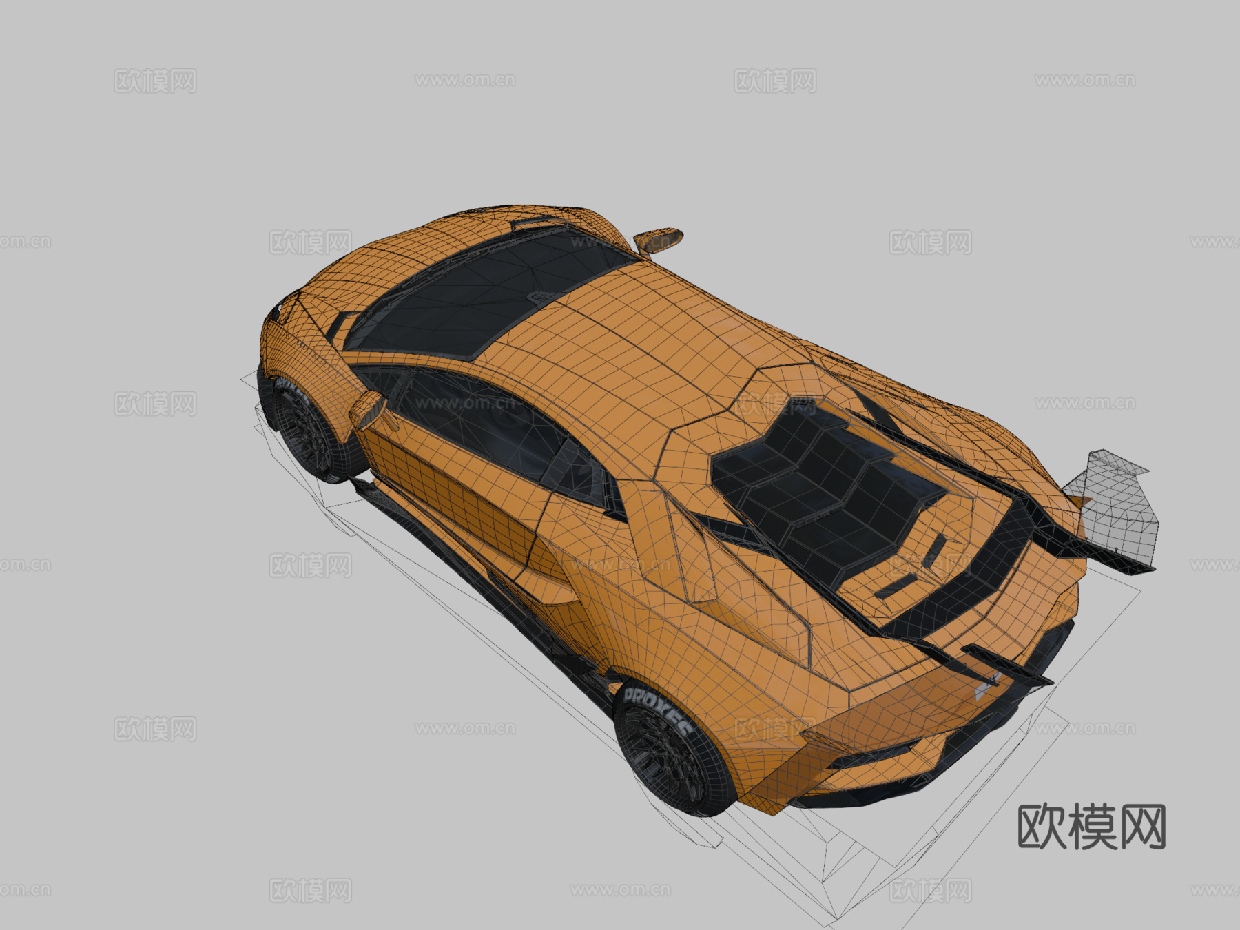 年-兰博基尼埃文塔多K.S版（凯文）su模型