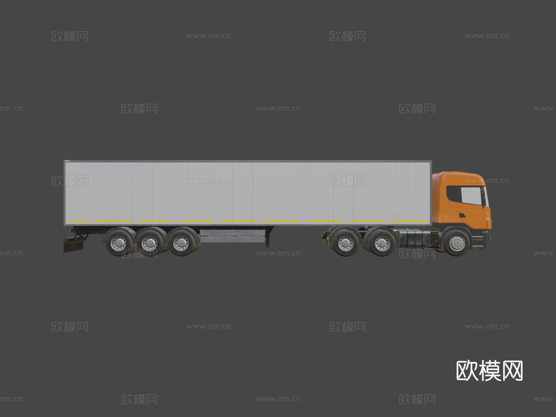 欧洲卡车su模型