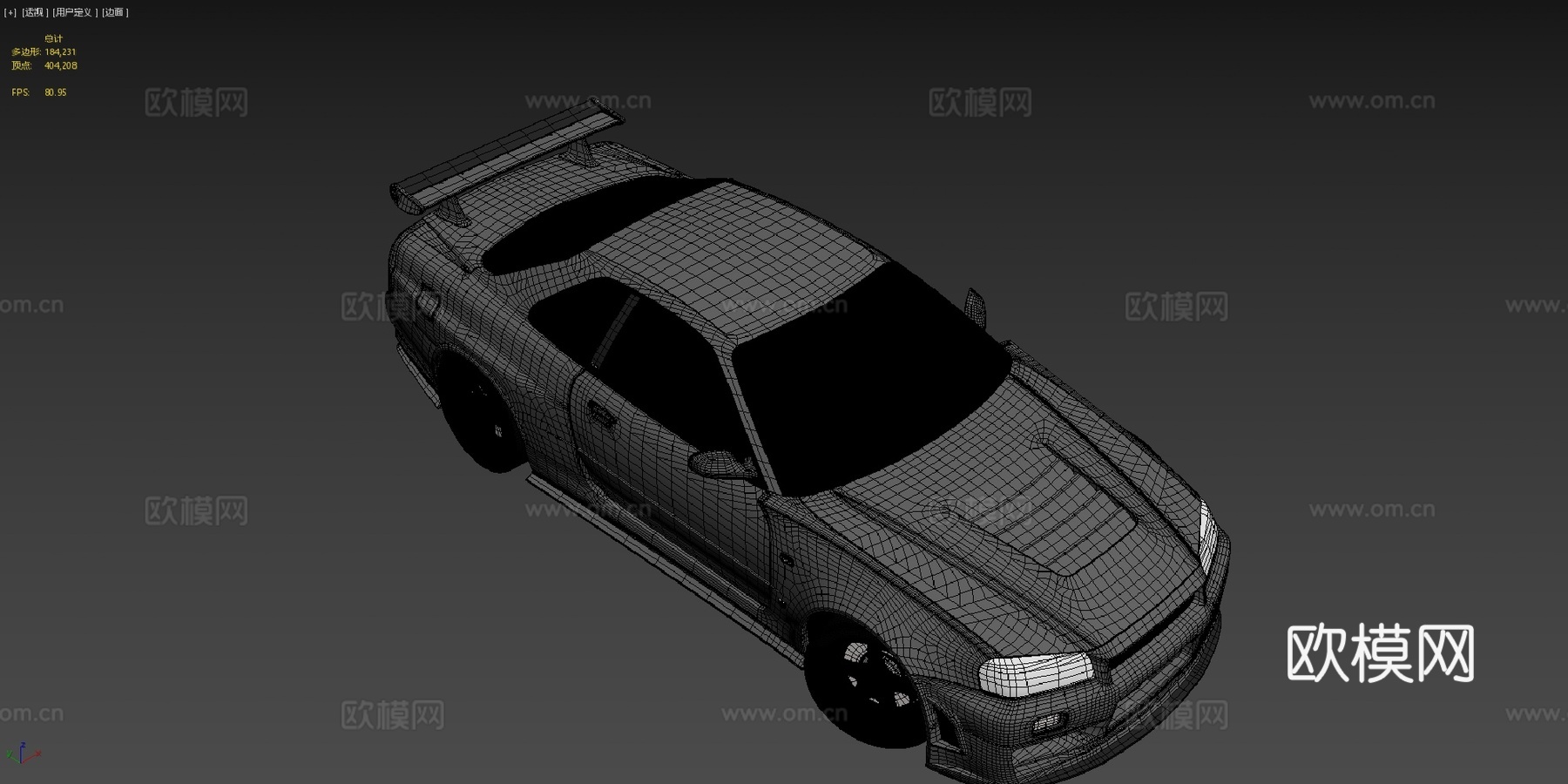 日产天际线R34 Z-Tunesu模型