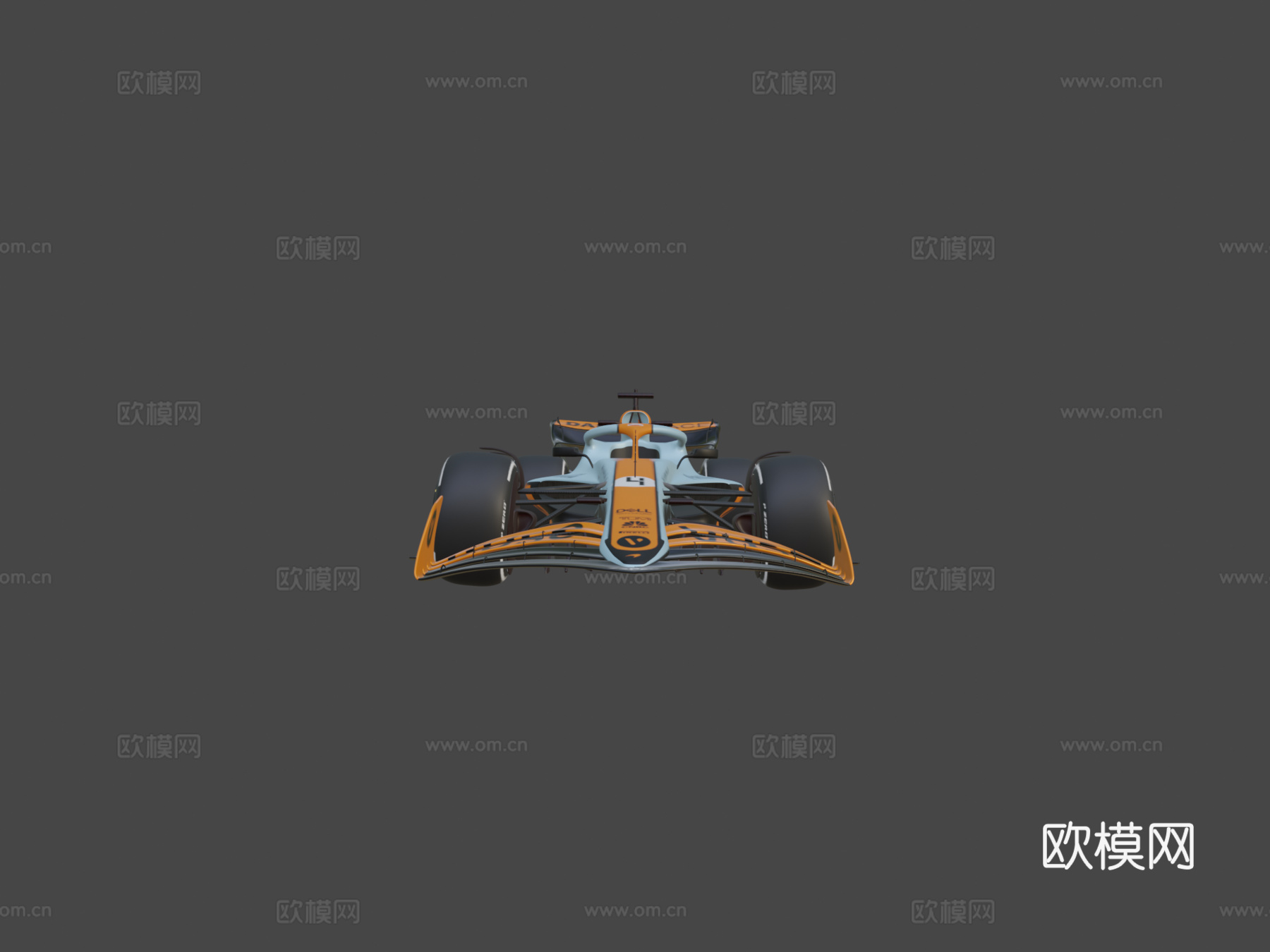 海湾迈凯伦F1 2022汽车su模型