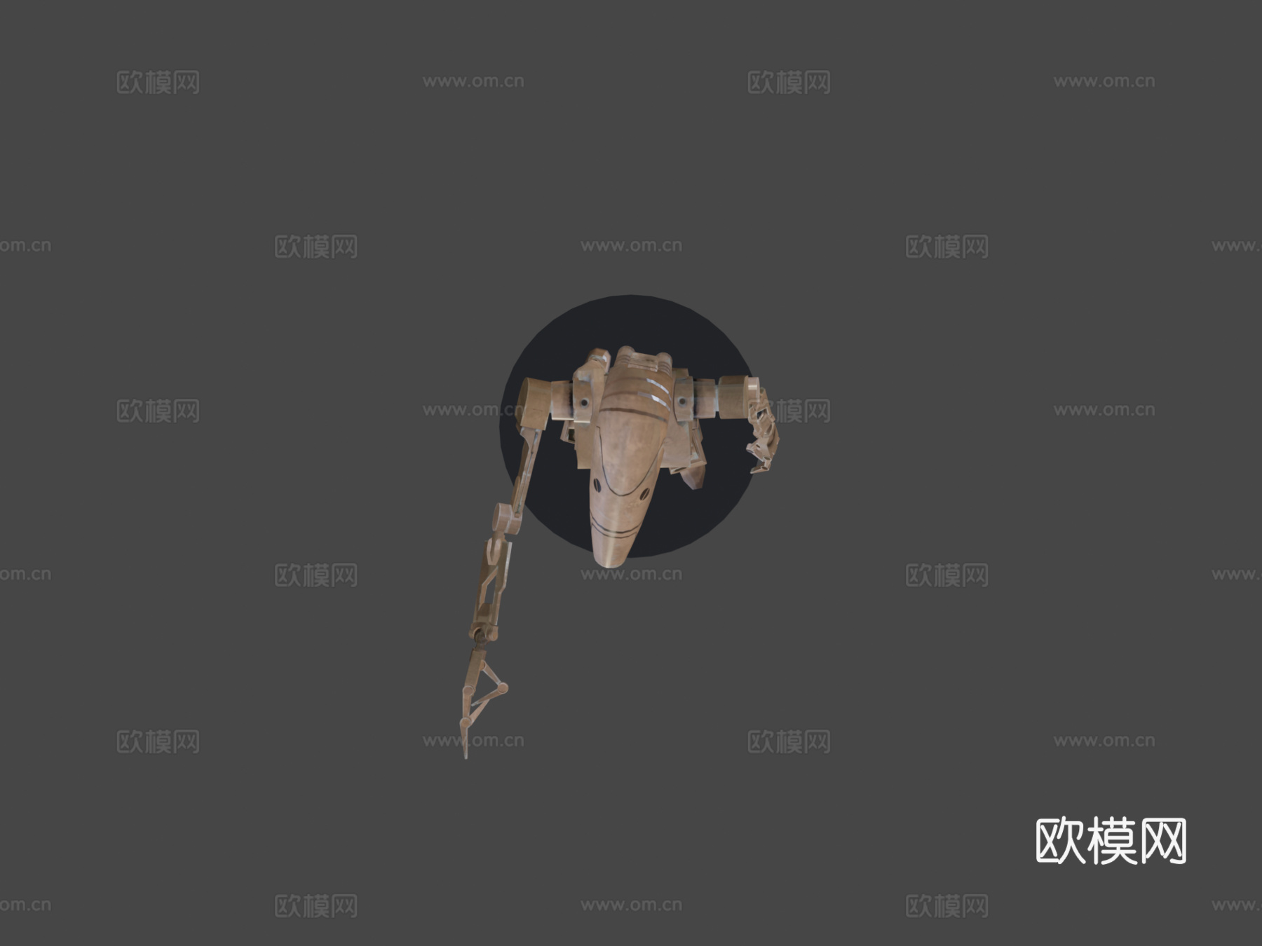 B1 - 战斗机器人su模型