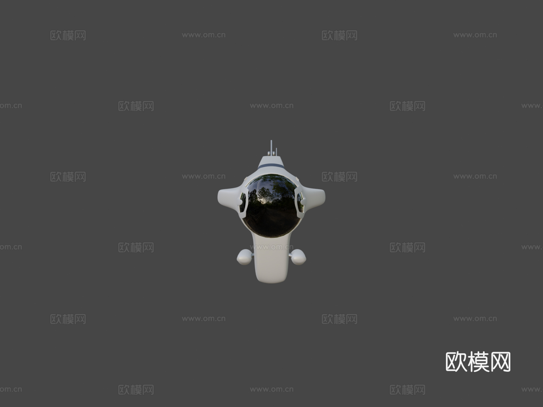 独眼巨人号潜水艇su模型