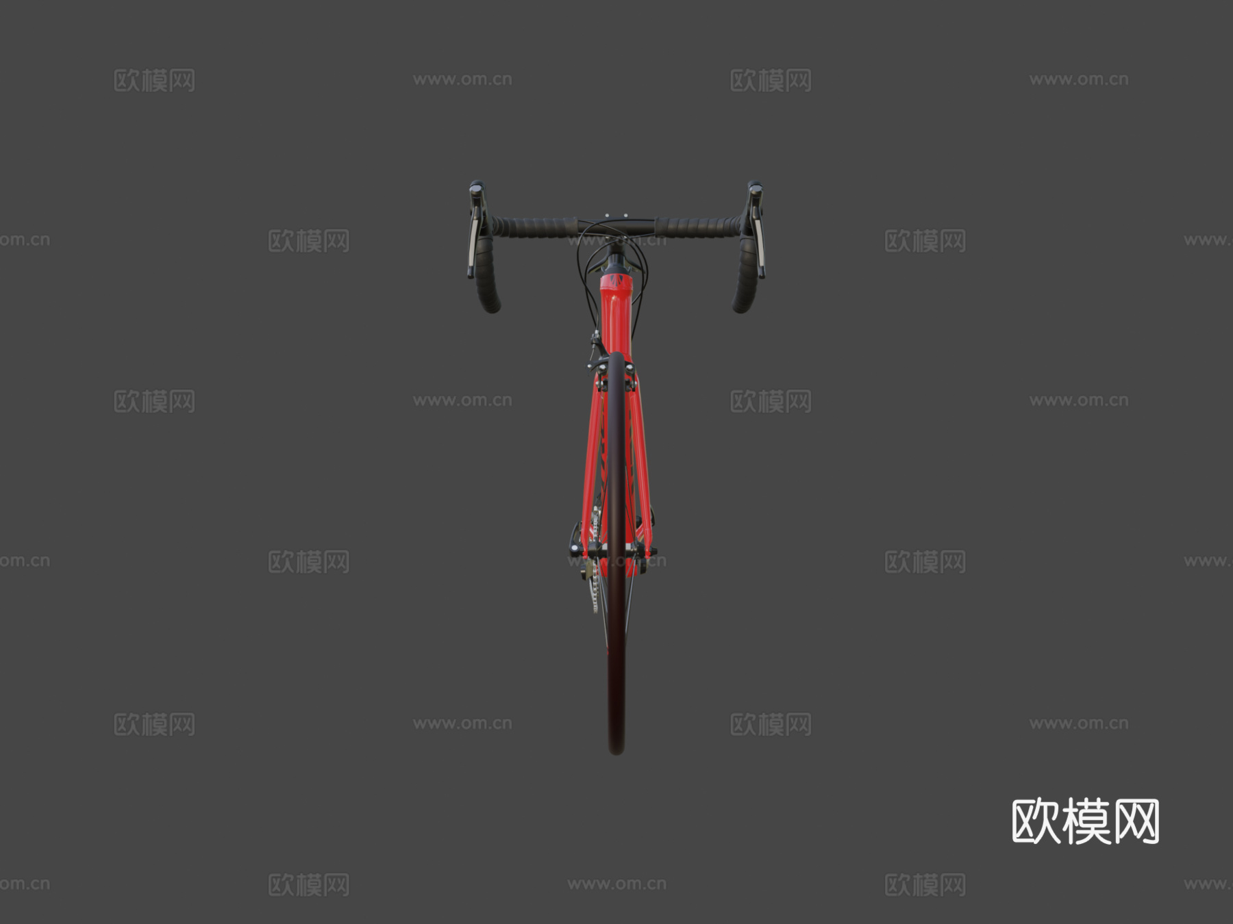 崔克自行车su模型