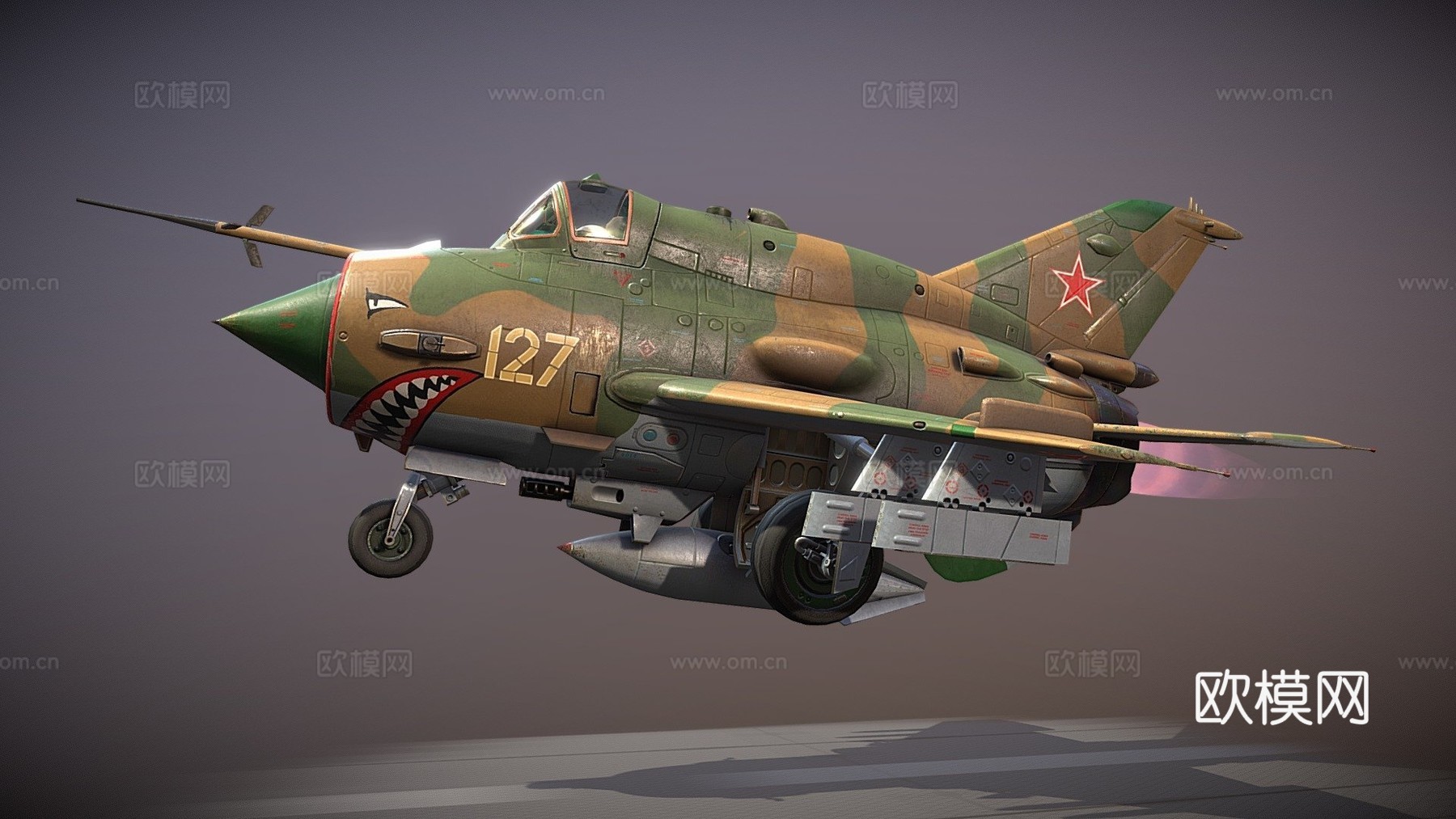 米格-21 奇比su模型