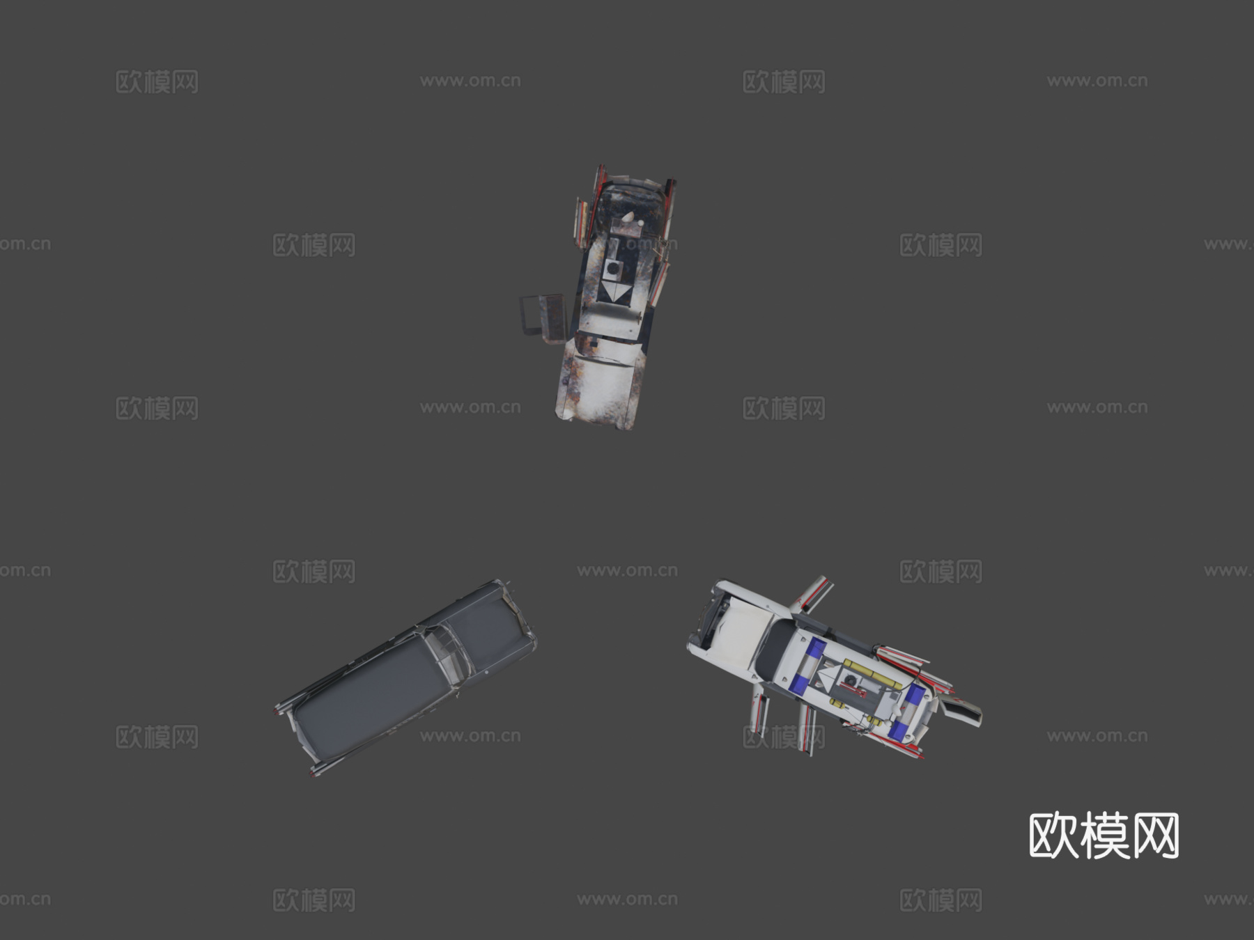 '59款凯迪拉克米勒-流星配ECTO1su模型