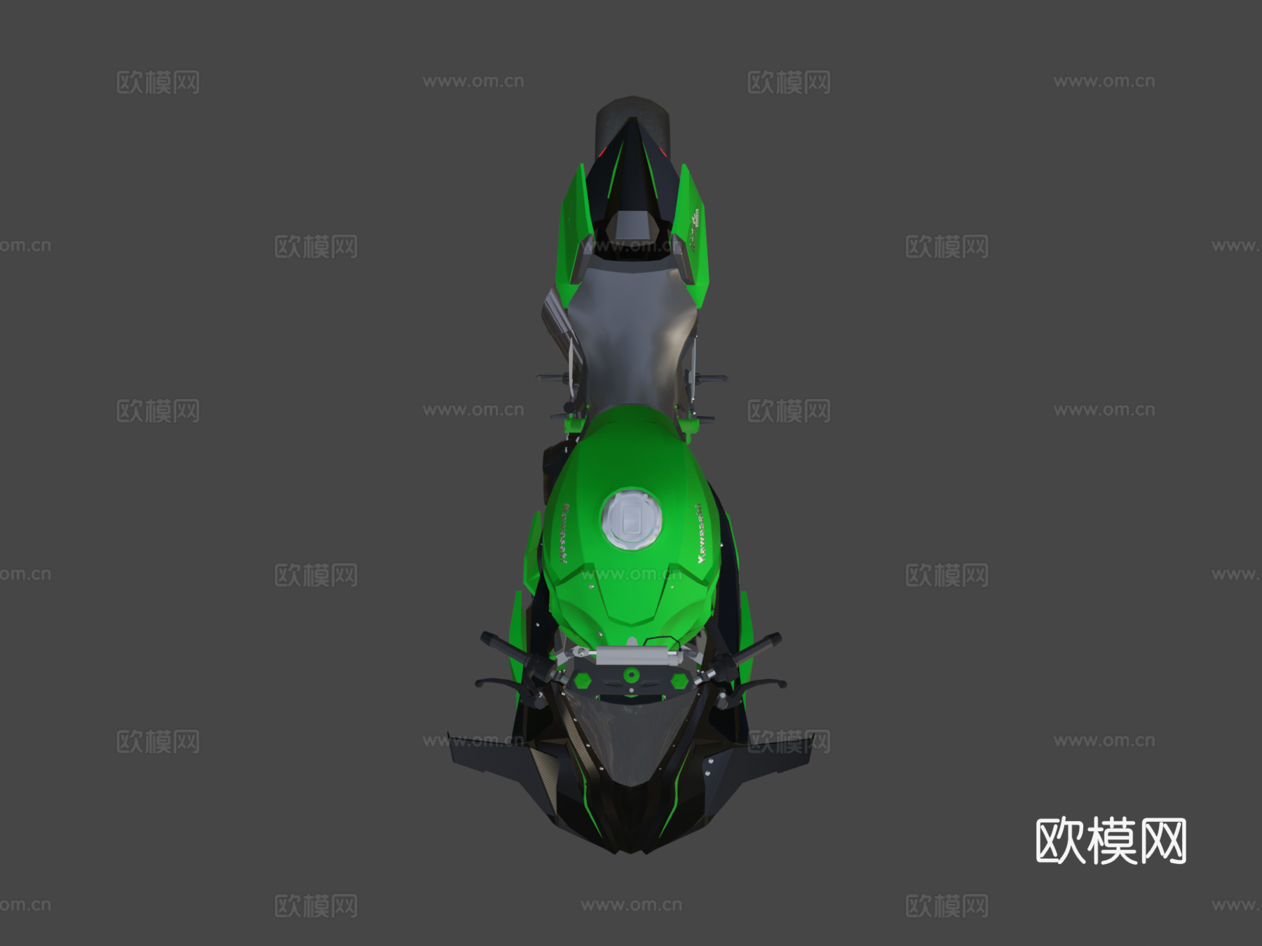 川崎H2R三维模型su模型