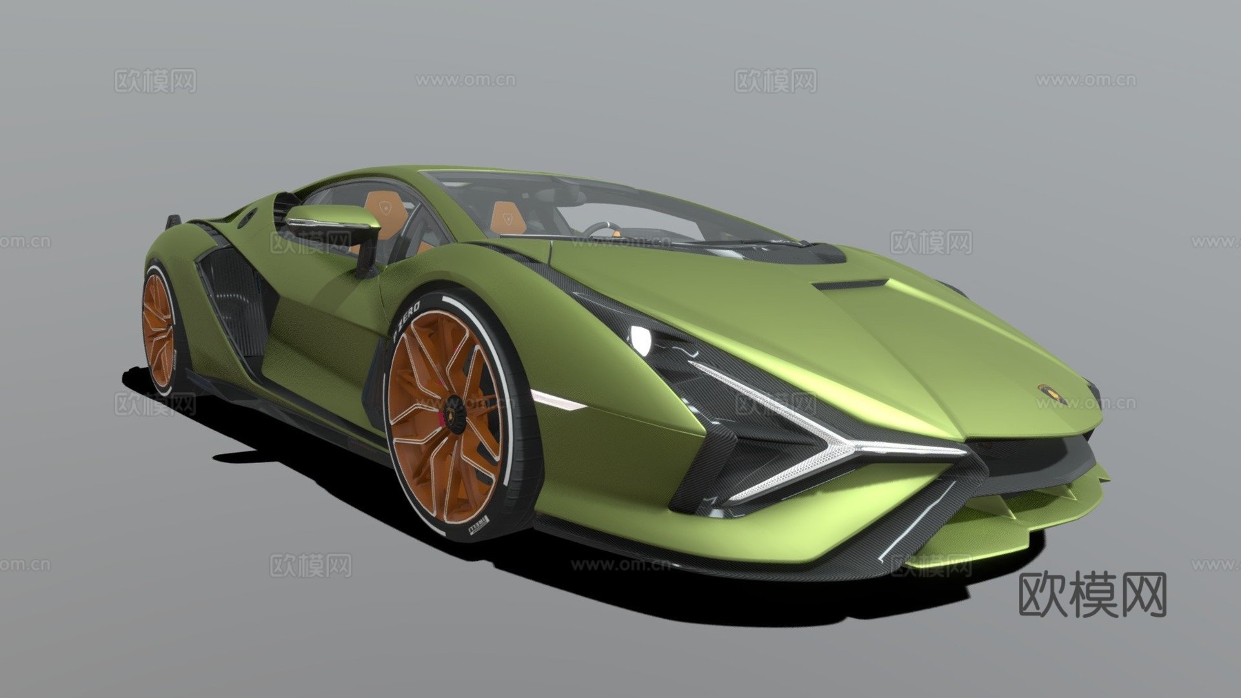 兰博基尼Sian FKP37[纹理重新上传]su模型