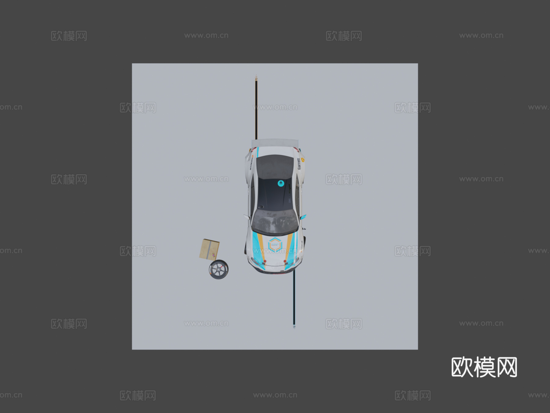 BRZ漂移旅行车su模型